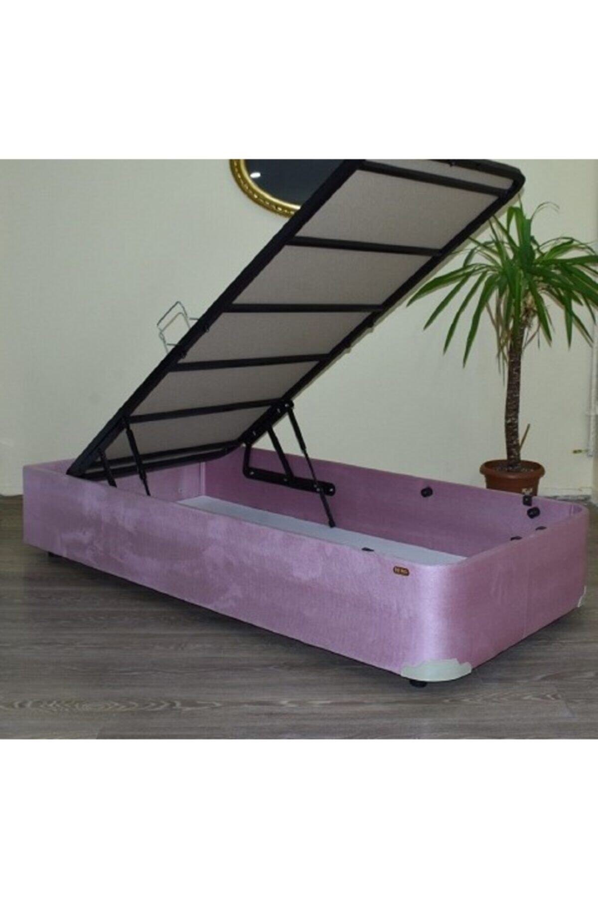 BENGİ TİCARET Bengi Baza Lüks 100*200 Pembe Tek Kişilik