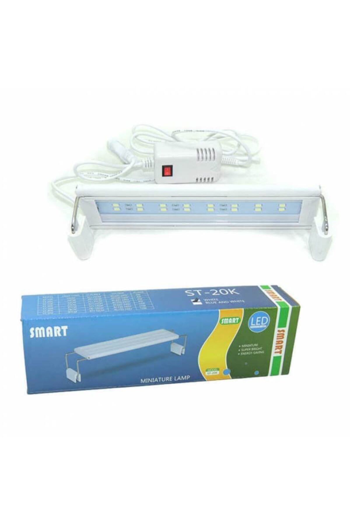 Smart Led Akvaryum Lambası 20cm Beyaz