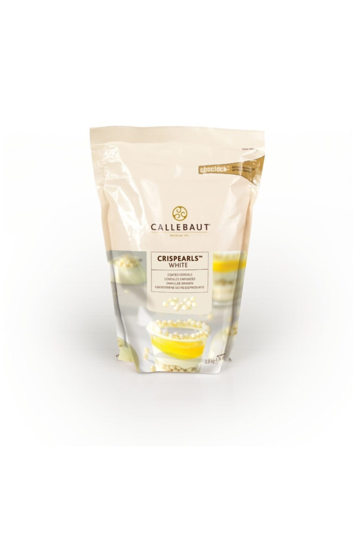 Callebaut Crispearls Beyaz Çikolata 800 gr