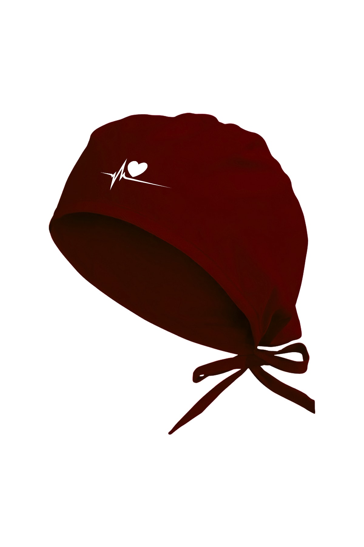 Tasarım Trend Kalp Temalı Bone Unisex Bordo