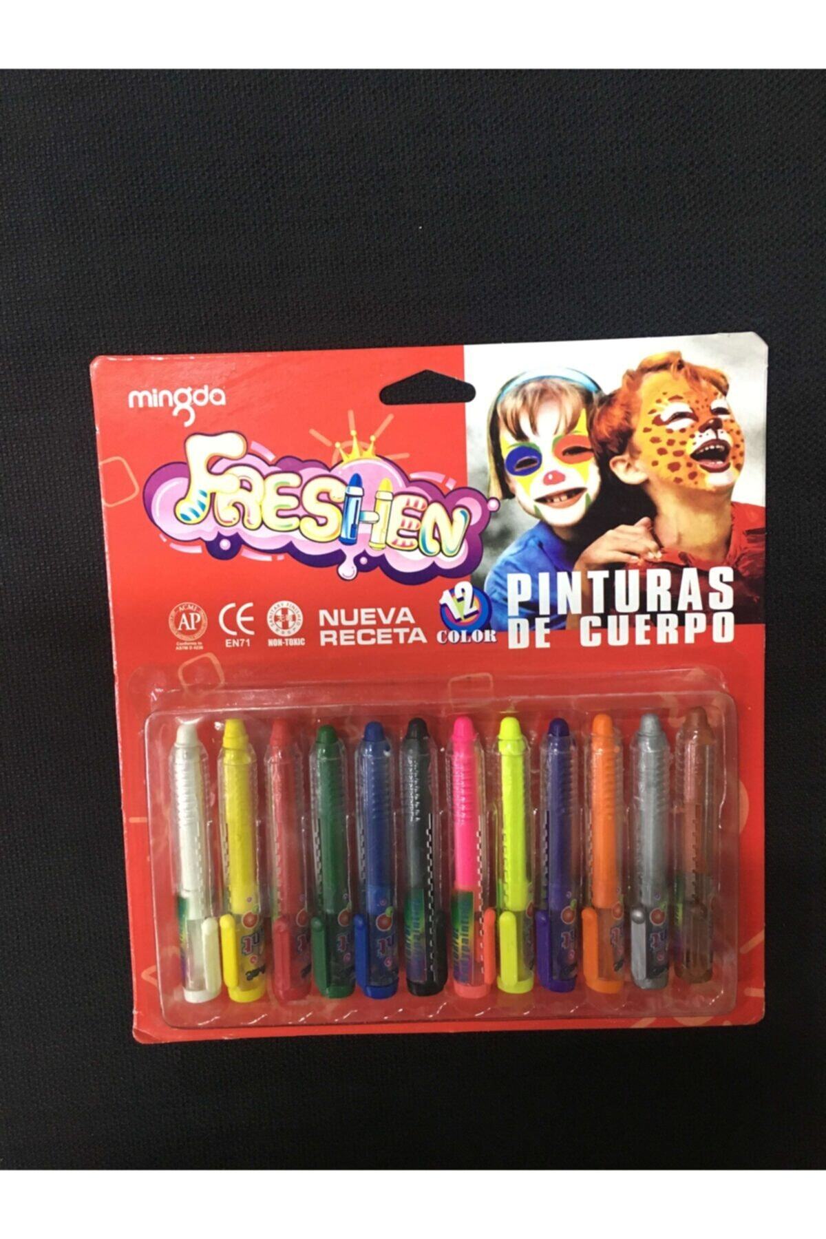 Niyet Yuz Boyama Seti 12 Li Palyaco Kalemi Fiyati Yorumlari Trendyol