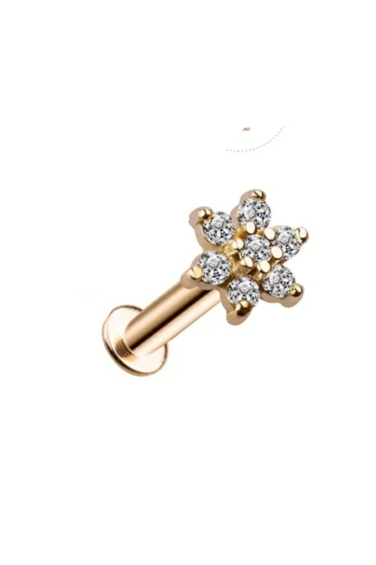 TakıConcept 316l Medikal Antialerjik Paslanmaz Çelik Tragus-helix Kulak Piercing