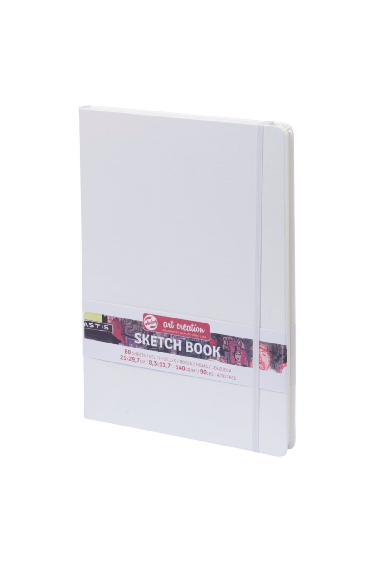 Talens Sketchbook Sert Kapak Eskiz Çizim Defteri 21x29 Cm. A4 140 Gr 80 Yp Beyaz