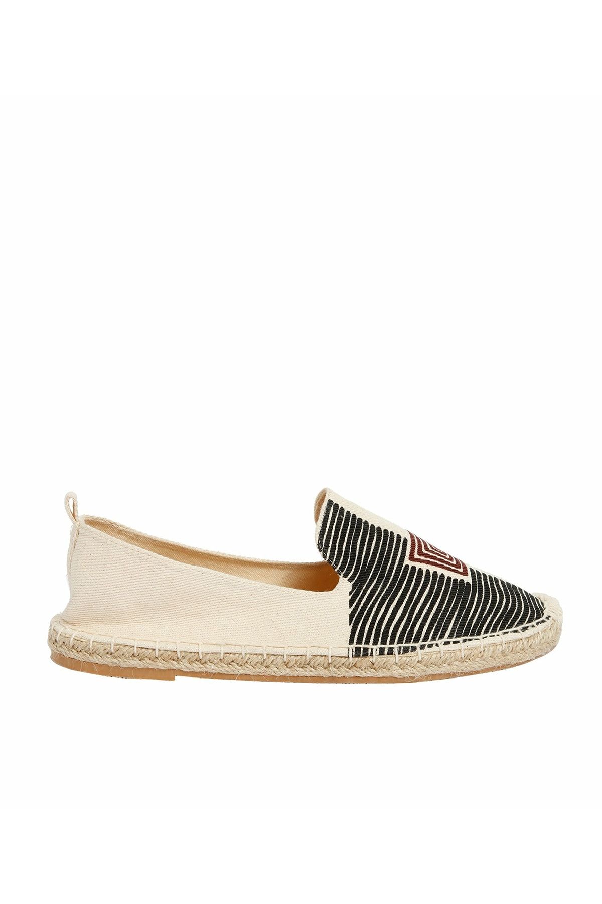 Yargıcı Kadın Ekru Espadril 9YKAY4096X