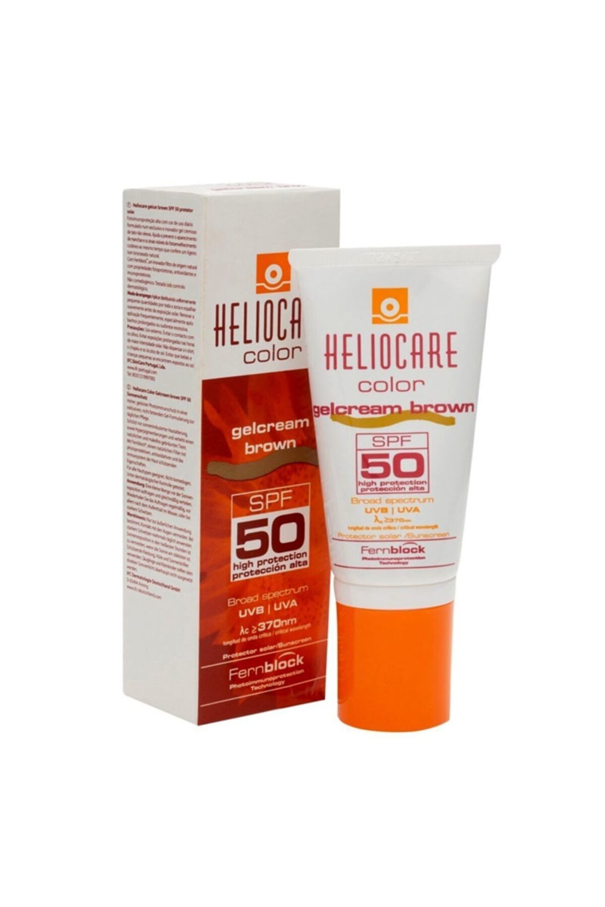 Heliocare Color Gelcream Brown Renkli Güneş Kremi Spf 50 50 ml