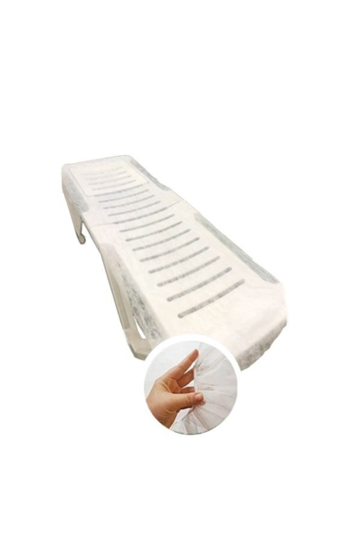 han collection Sezlong Örtüsü 80x220 Lastikli Tek Kullanımlık 20 Adet