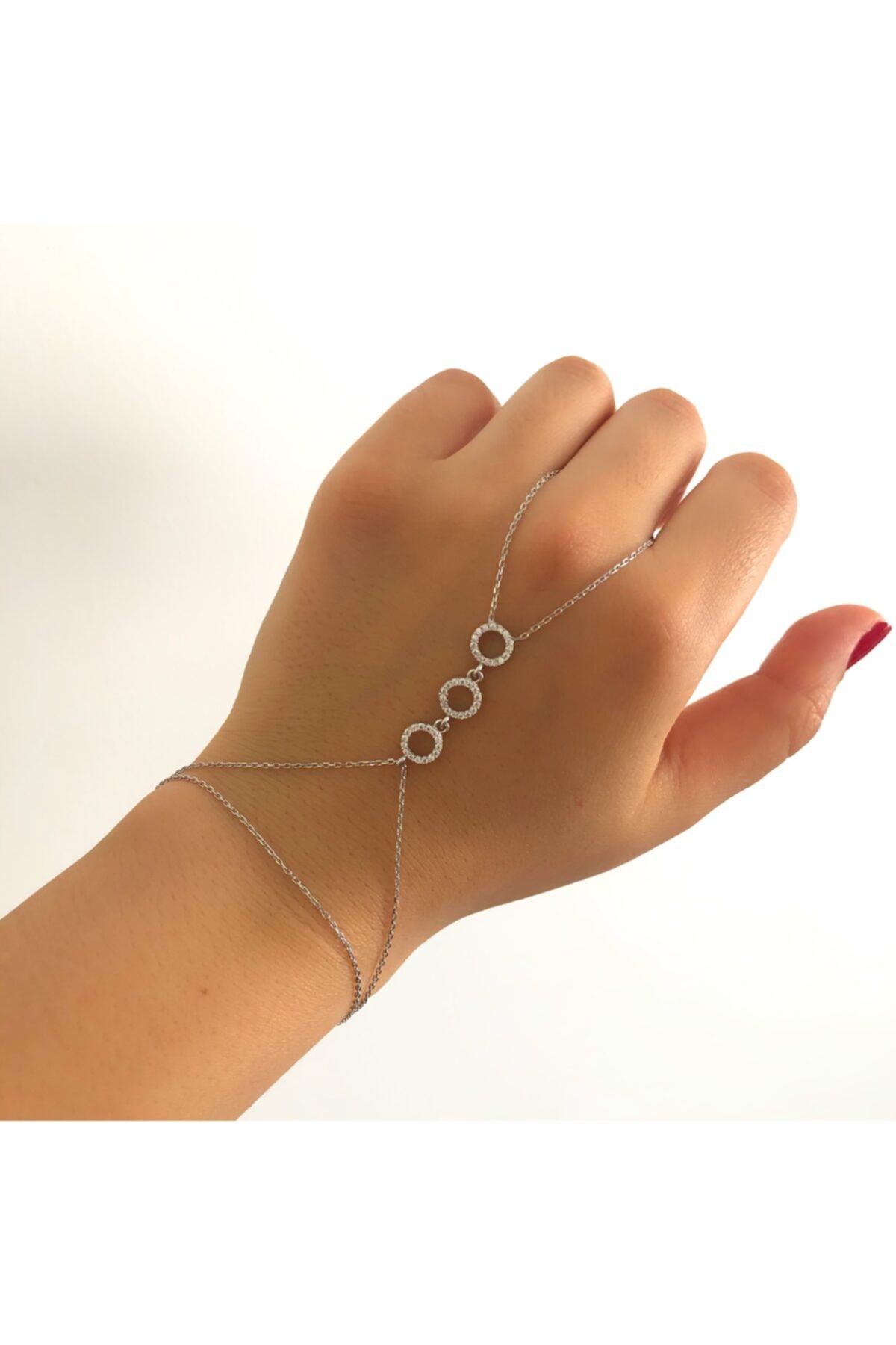 SİLVEROFMATMAZEL Gümüş Halka Şahmeran