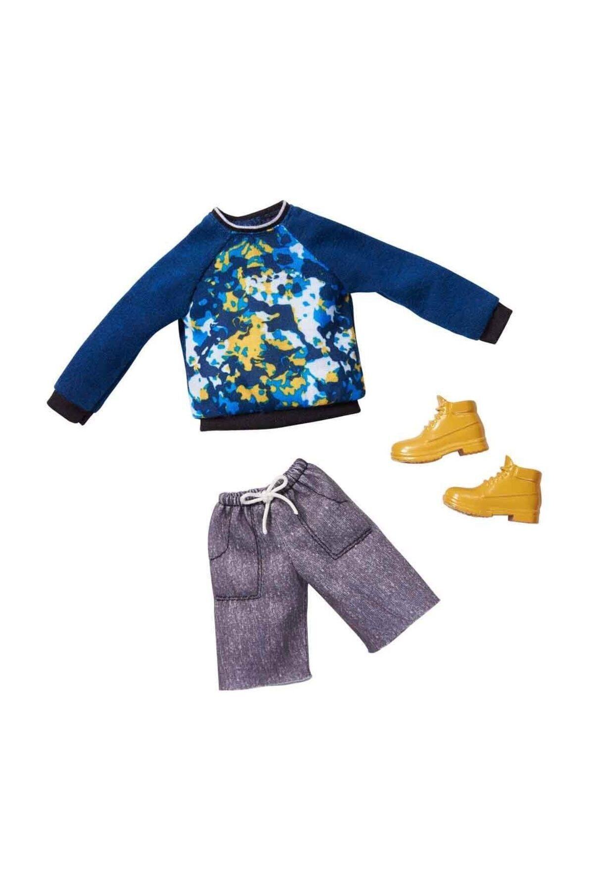 Barbie Ken In Havali Kiyafetleri Fyw Lacivert Sweat Sari Bot Fiyati Yorumlari Trendyol