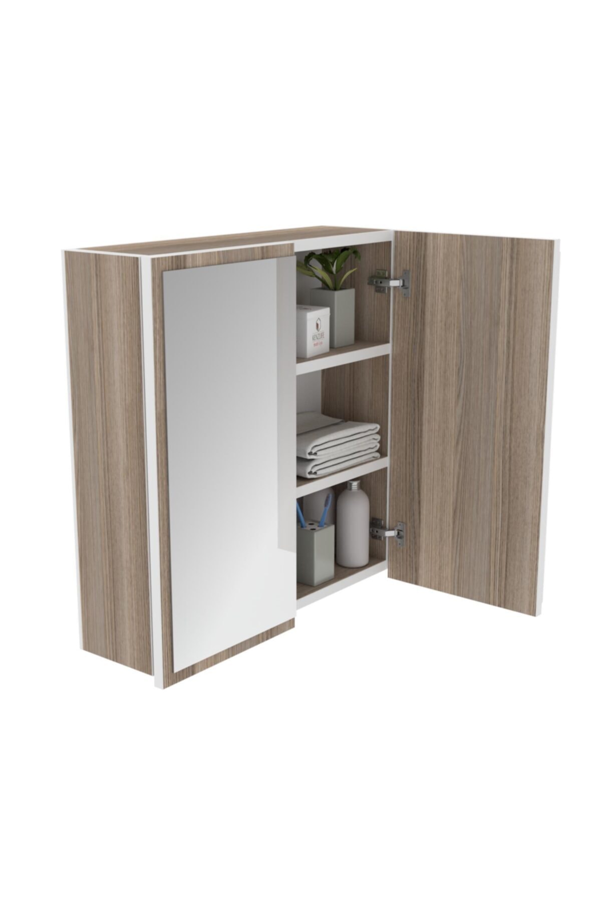 Kenzlife ecza dolabı vassi crd 060*060*15 banyo ofis