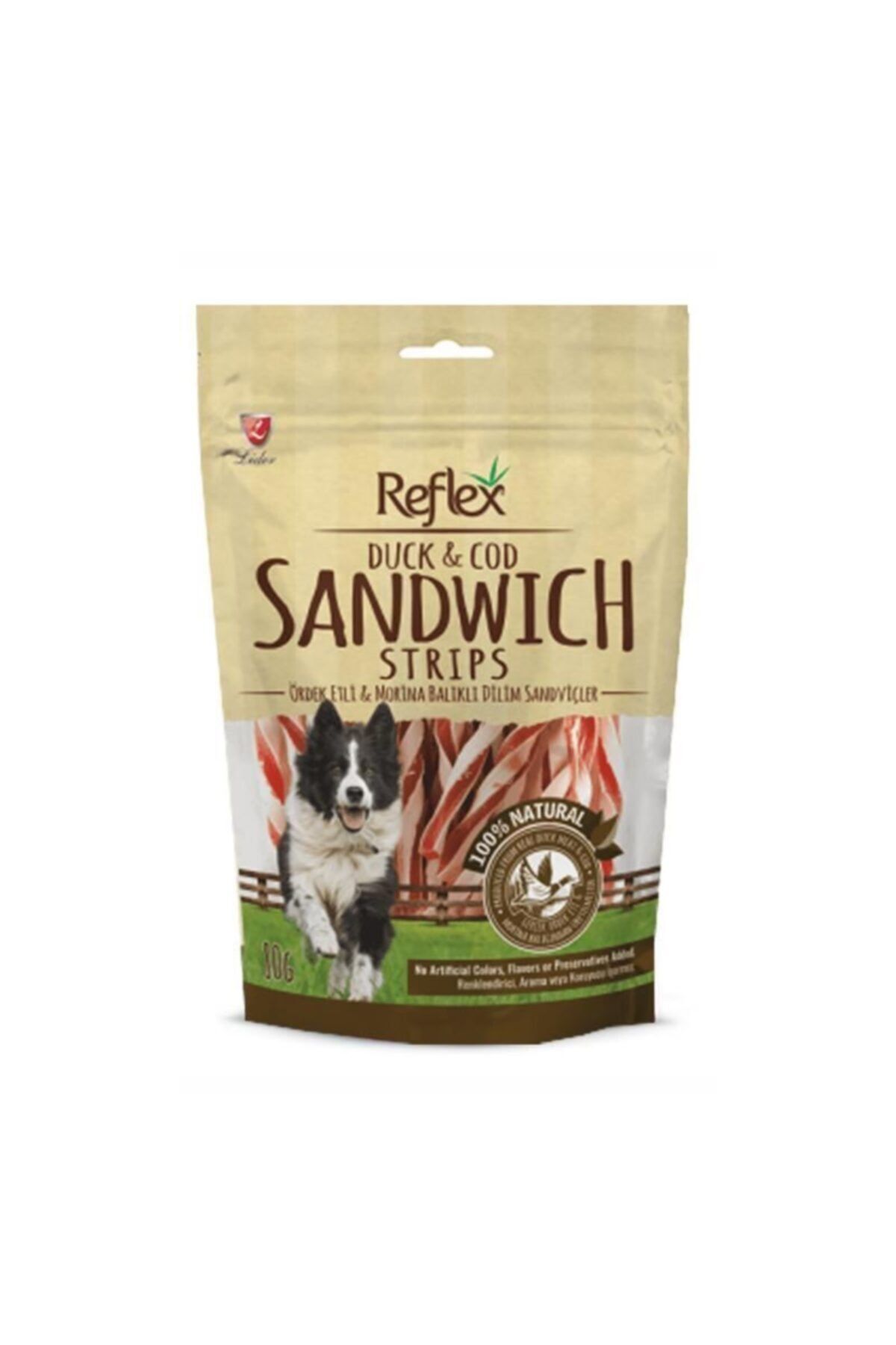 Reflex Duck Sandviç Ördekli Balıklı Köpek Ödülü 80 gr