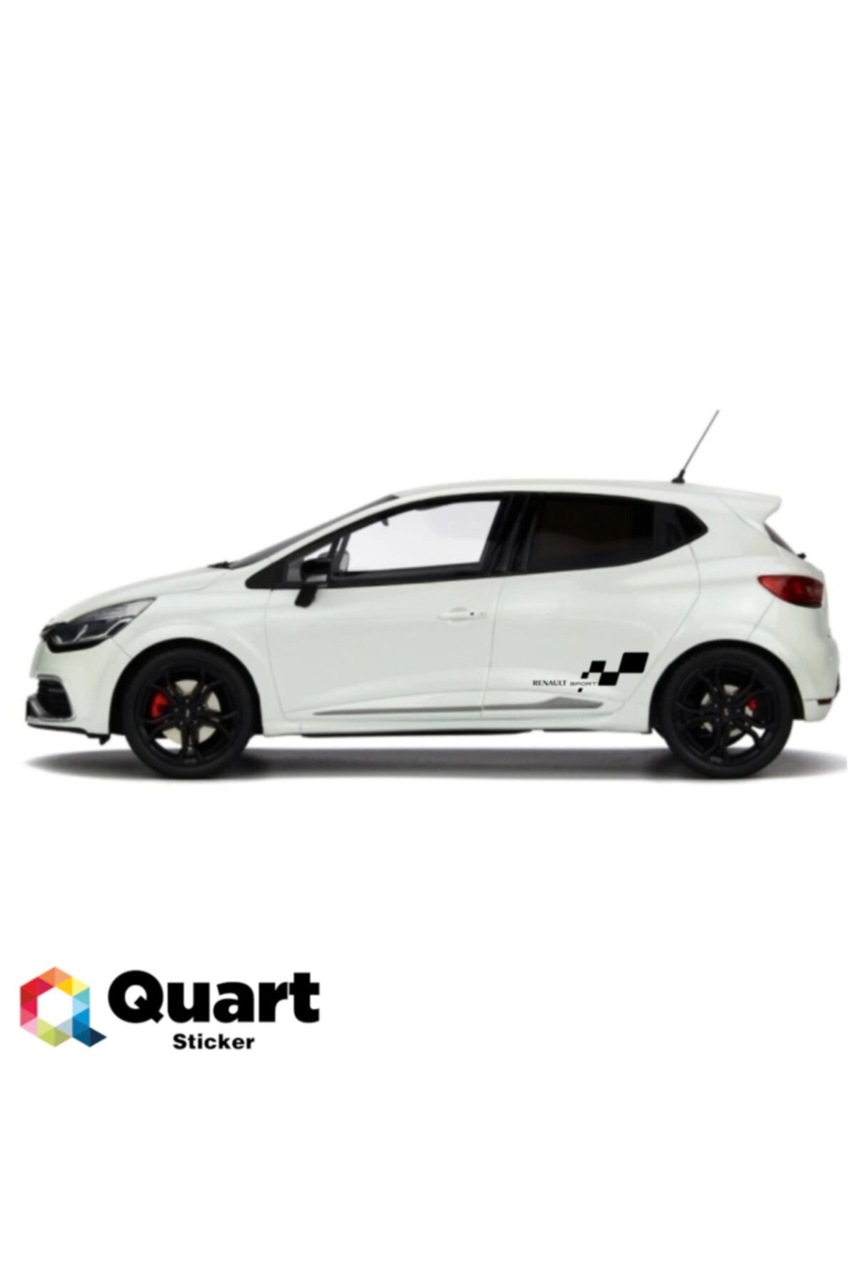 quart aksesuar 2 adet 30 cm renault sport sticker araba sticker oto sticker fiyati yorumlari trendyol