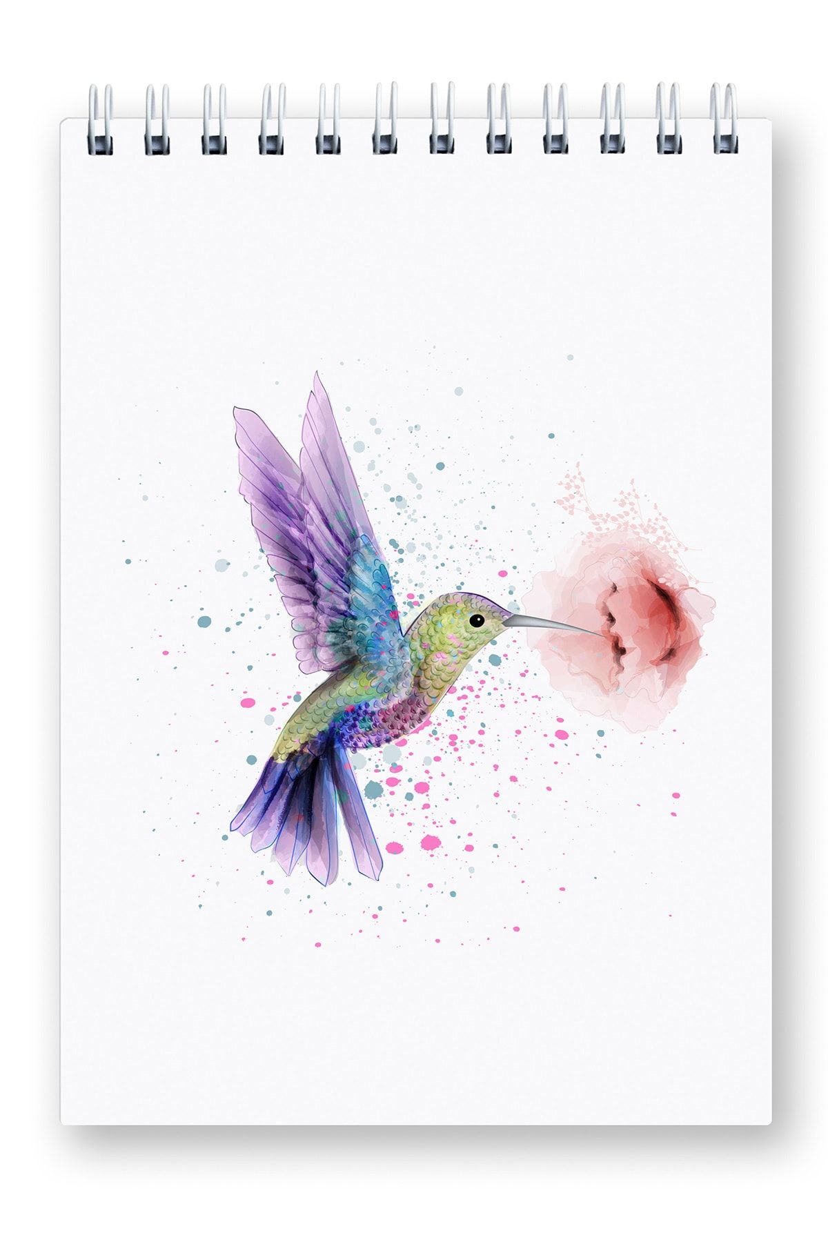 mespho renkli sinek kusu a4 ebat spiralli sert kapak defter 21 x 29 7 cm fiyati yorumlari trendyol