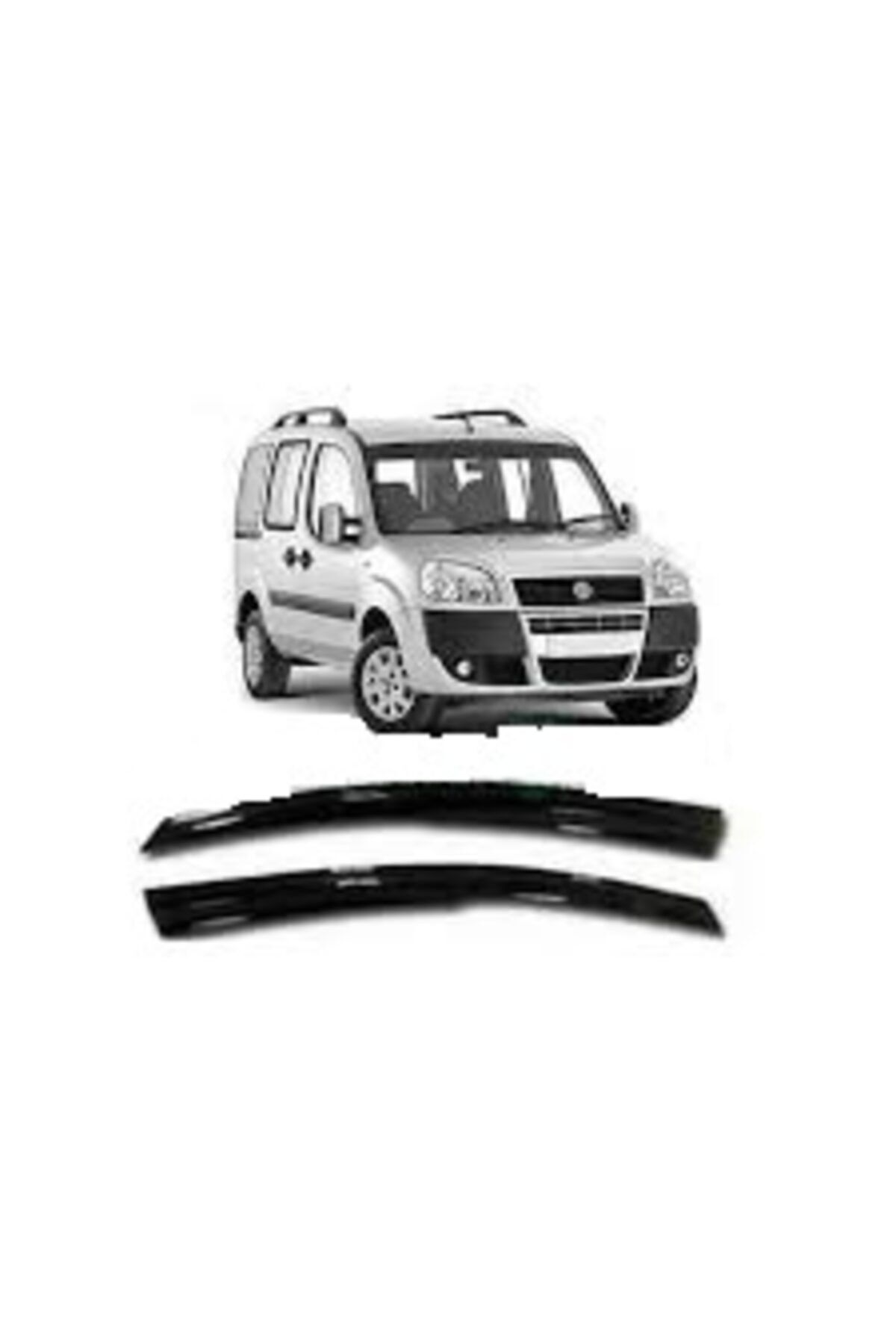Mugen Str-fiat Doblo 2000-2010 2li Cam Rüzgarlığı,ad :1