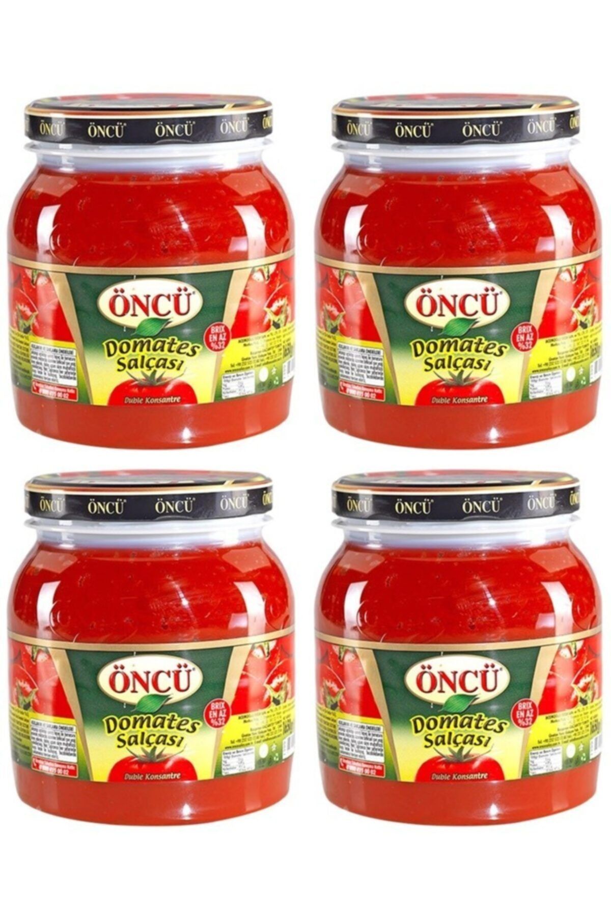 Öncü Domates Salçası Pet 1650 gr 4 Adet