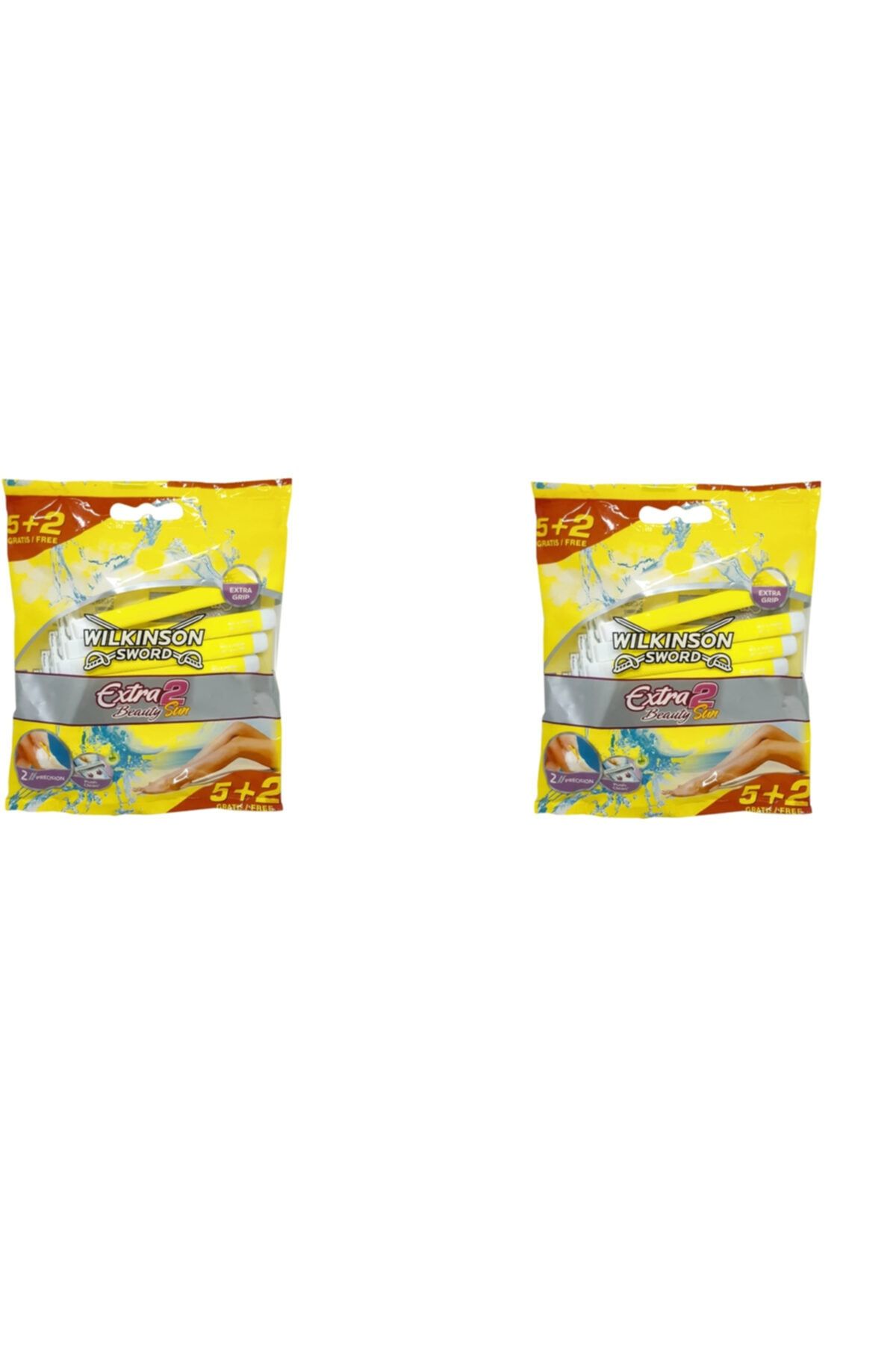 Wilkinson Sword Extra2 Beauty Sun Kadın Tıraş Bıçağı 5+2'li X 2 Adet