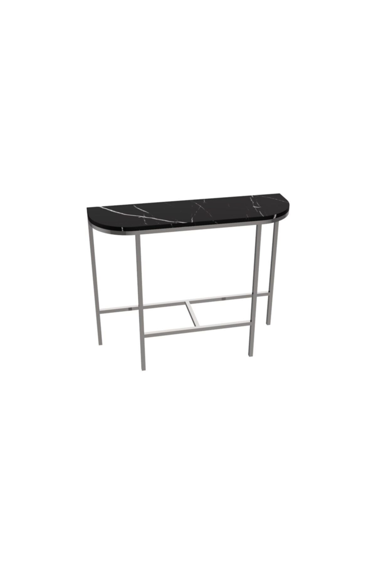 MAKSA Callisto 100cm Alexandrette Black Parlak Paslanmaz Konsol