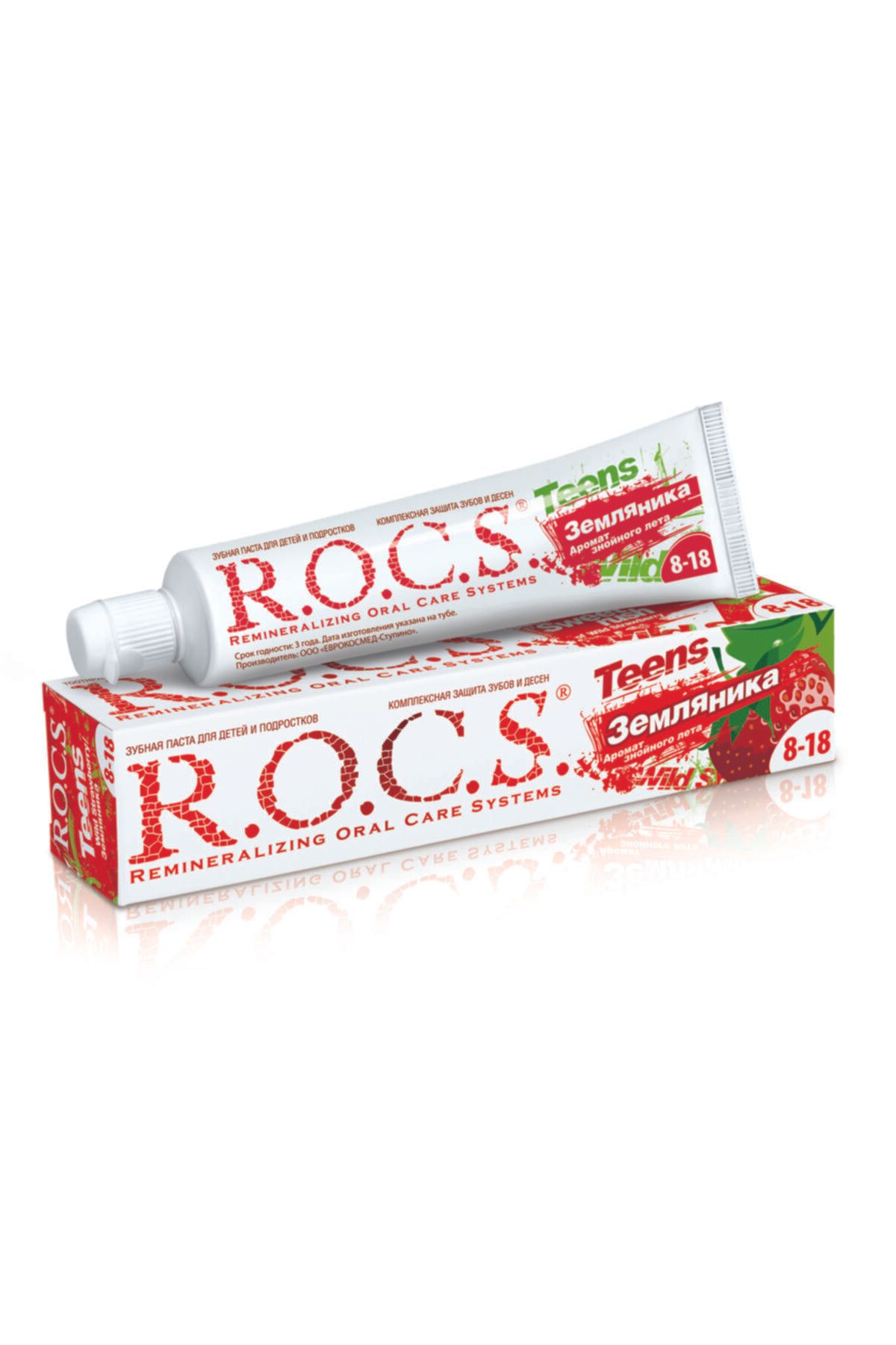 R.O.C.S. Rocs Teen Yaban Çileği Diş Macunu 60 Ml