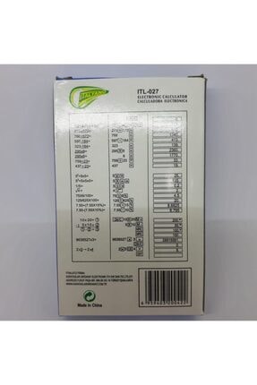 Mini Hesap Makinesi - Kapaklı - Küçük Boy Hesap Makinası Image 2