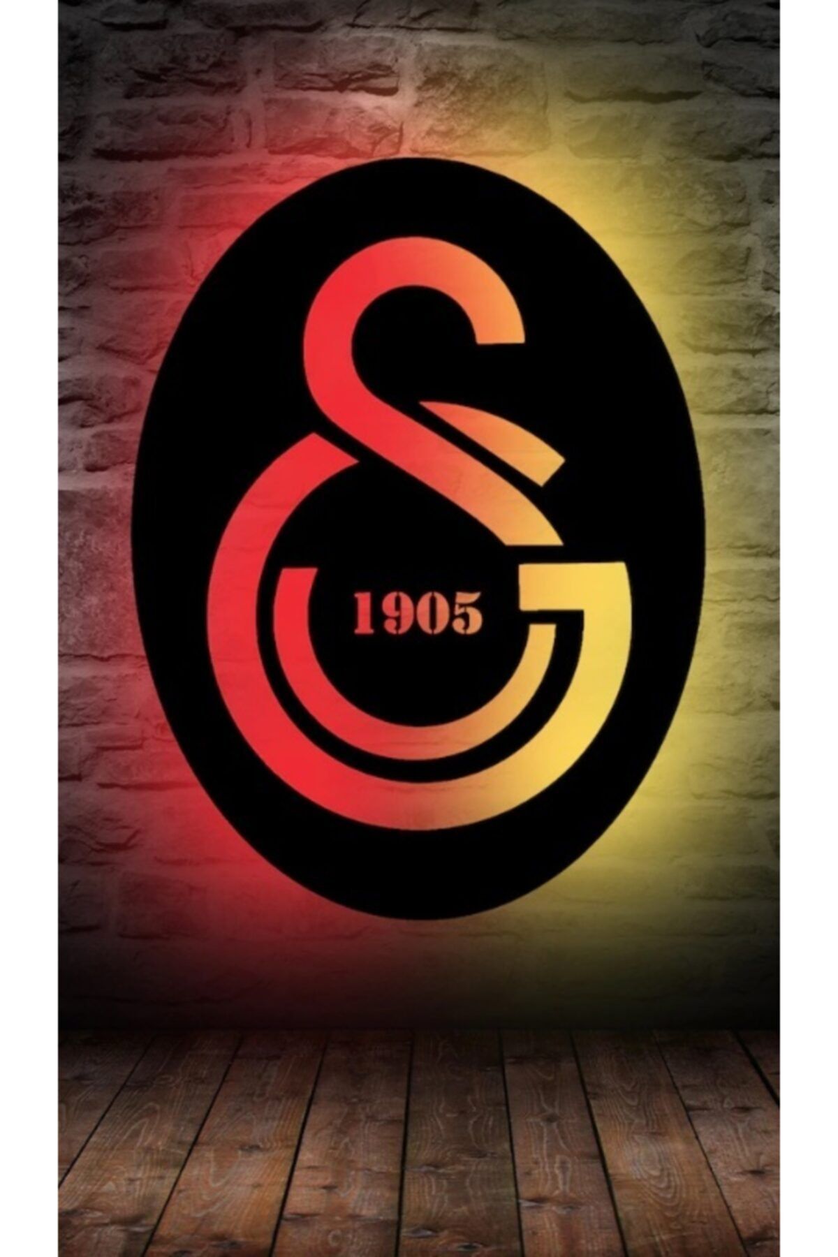 woodenart ledli galatasaray ahsap tablo fiyati yorumlari trendyol