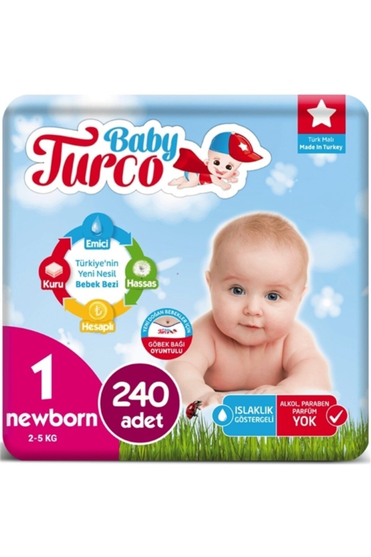 baby turco 1 numara bebek bezi 2 5 kg fiyati yorumlari trendyol