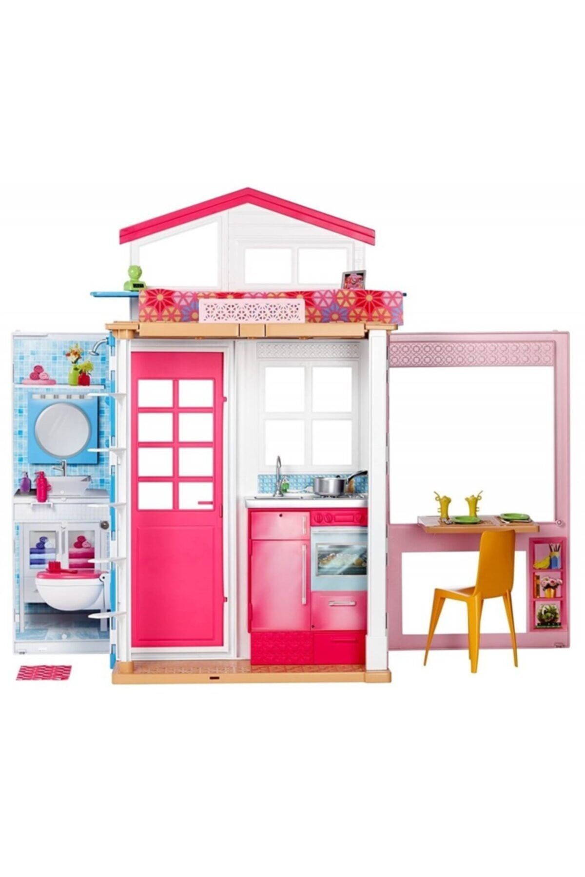 merkez oyuncak barbie nin portatif oyuncak tek katli evi dvv47 fiyati yorumlari trendyol