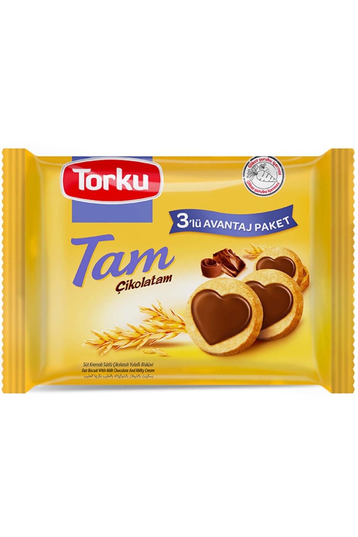 Torku Tam Çikolatam 3'lü 83 gr