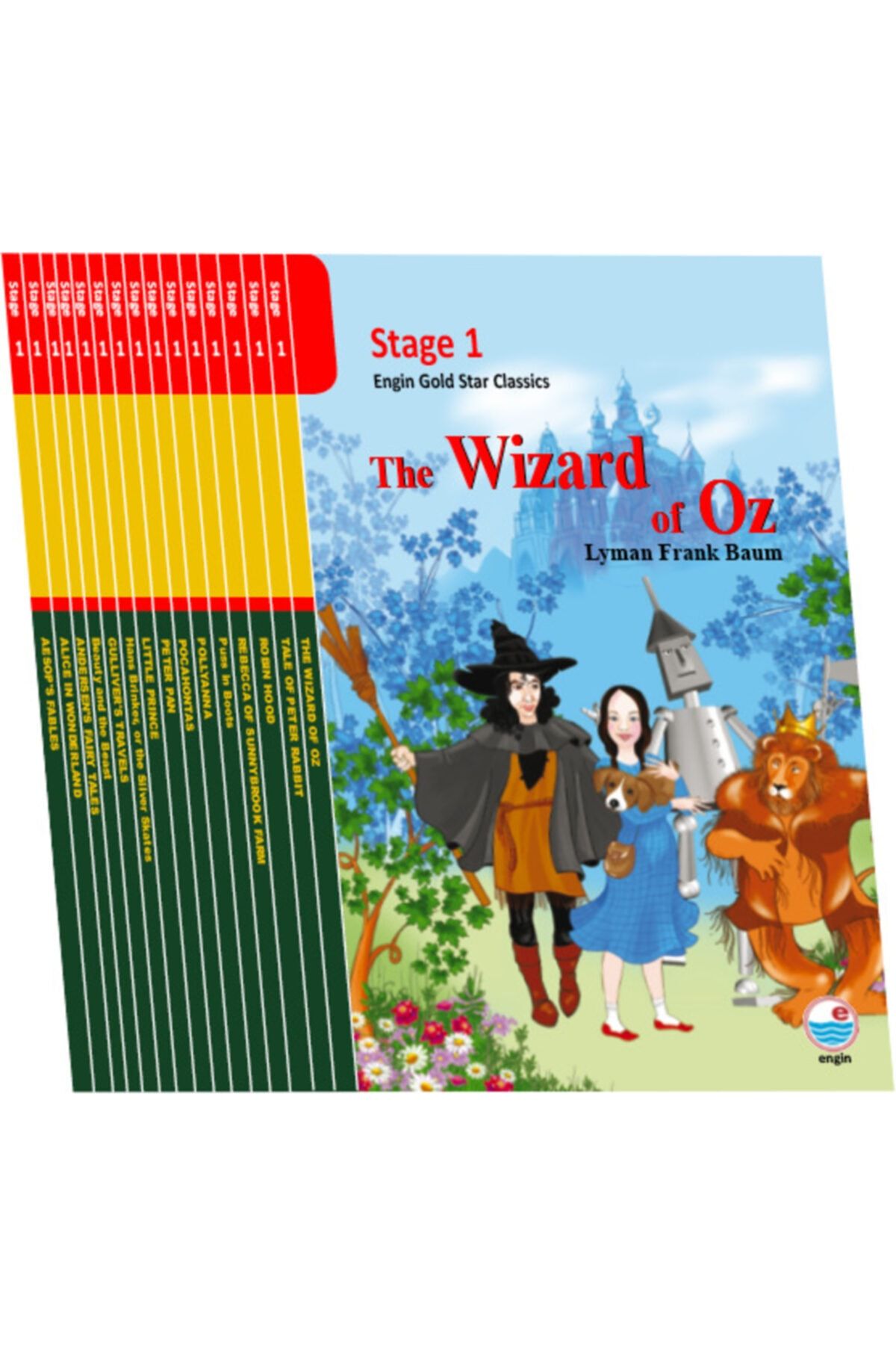 Engin Yayınevi İngilizce Stage 1 Seti (18 Kitap, CD'siz)