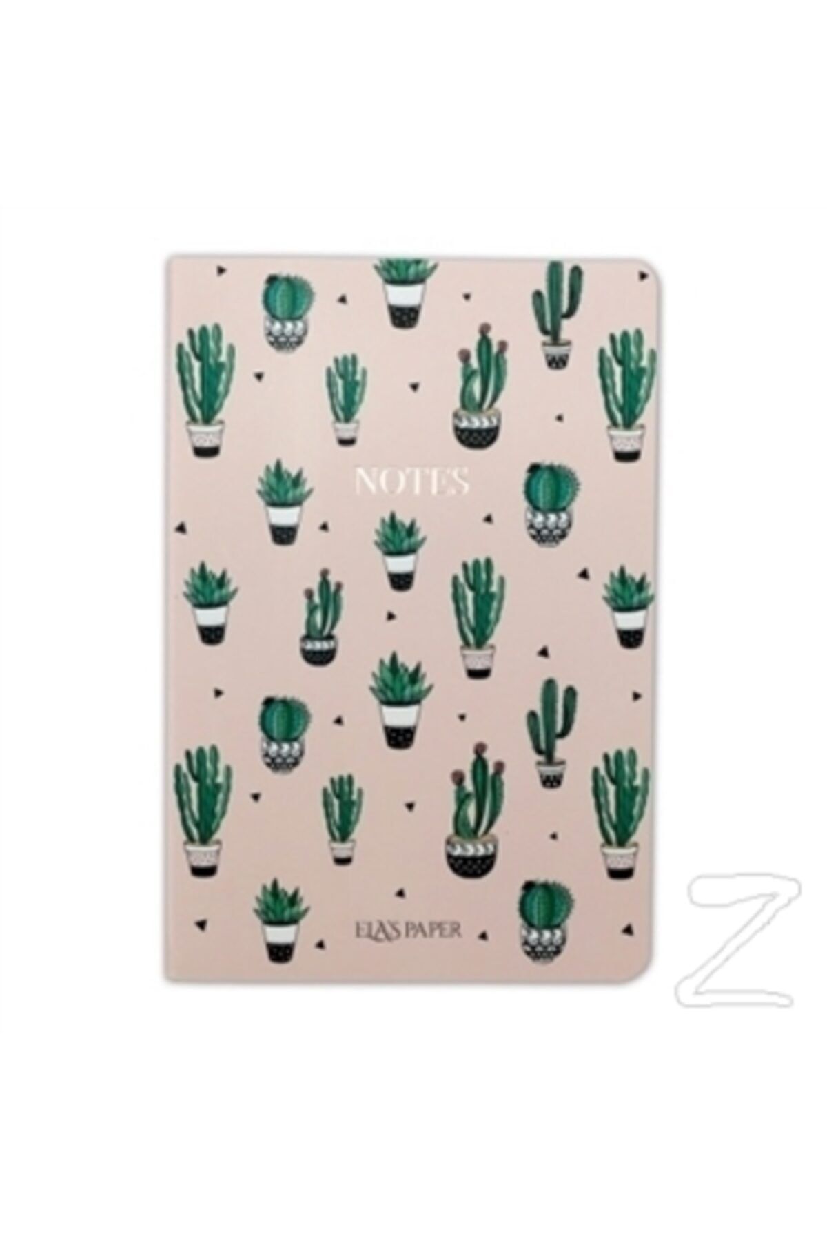 ELAS PAPER Kaktüs Pembe Notebook Defter