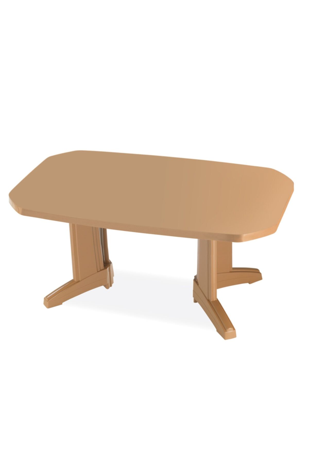 papatya laguna masa plastik bahce masasi teak 100 cm x 165 cm fiyati yorumlari trendyol