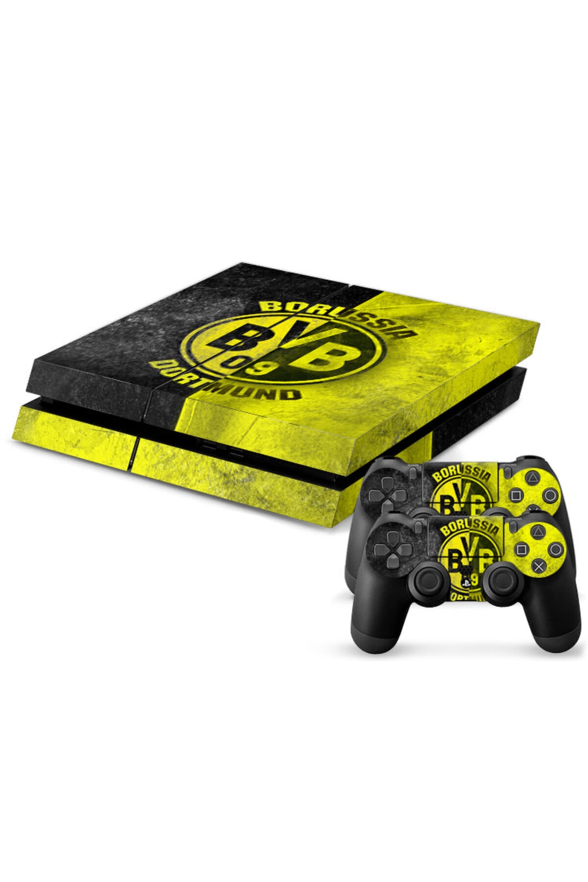 KT Decor Borussia Dortmund Playstation 4 Fat Sticker Kaplama