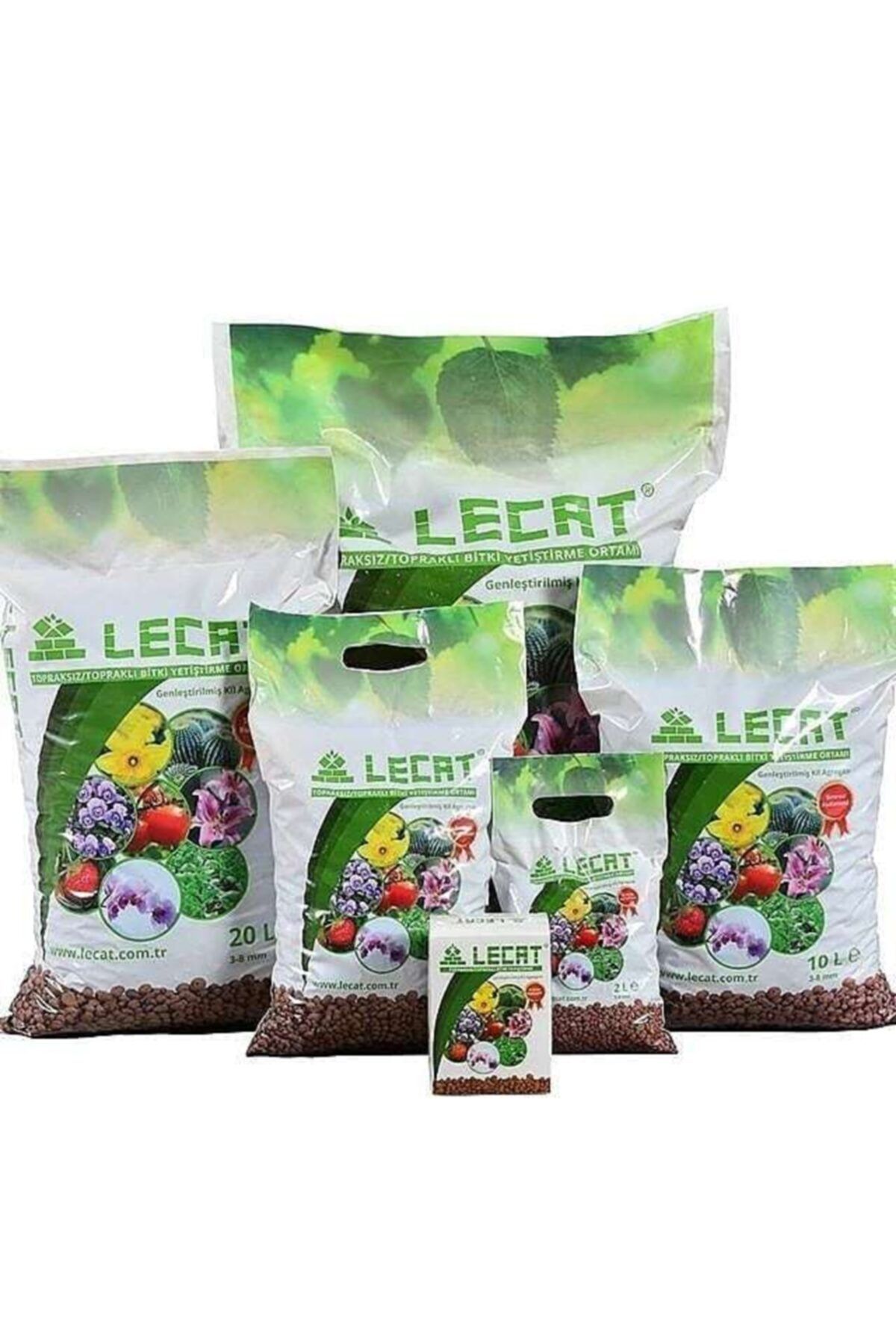Asenya Kil Bilyesi 2 Lt 8-16 Mm Hidroponik Toprak Lecat Kil Bilyesi Hidroton Hidrokültür Topraksız Tarım