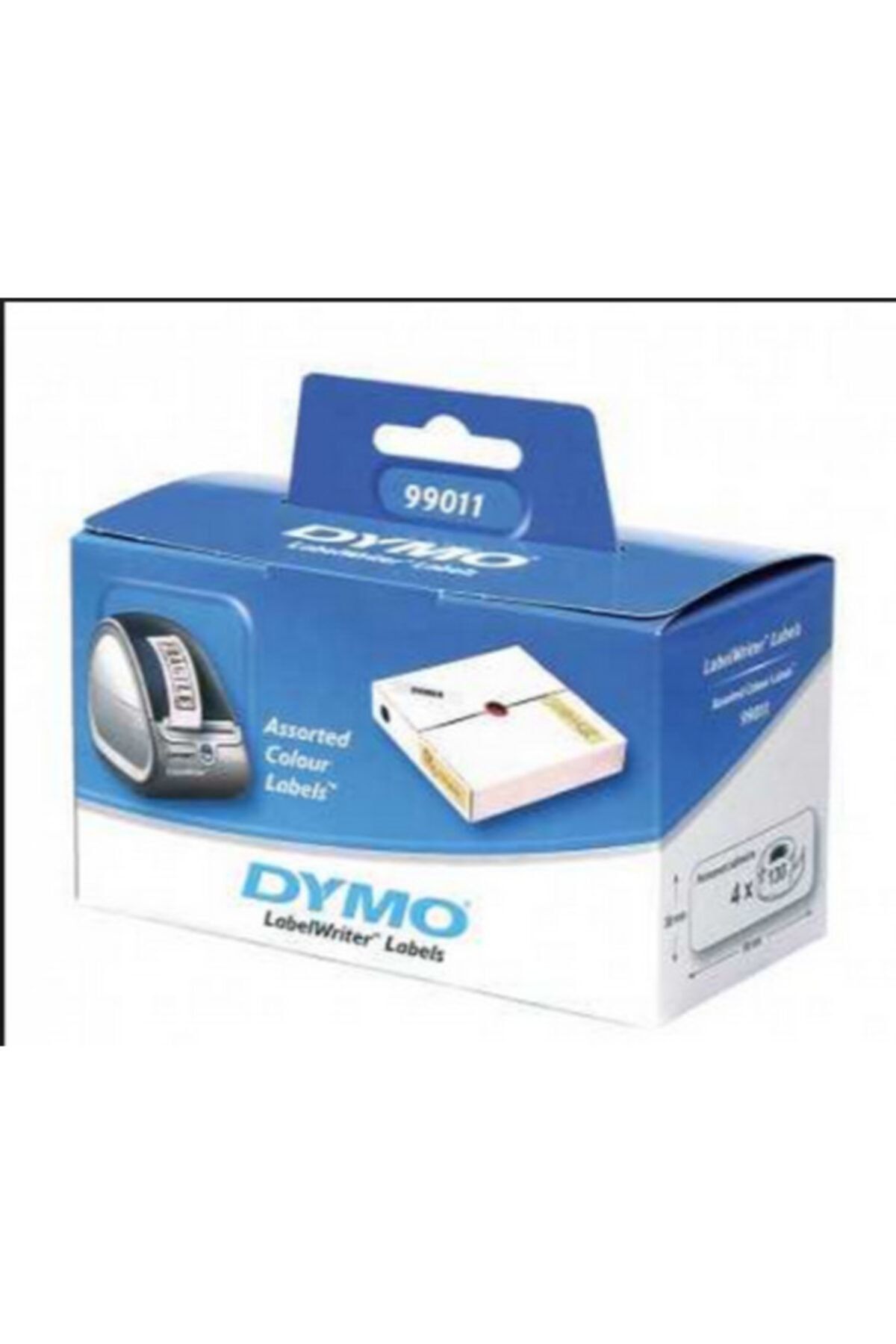 Dymo Lw Adres Etiketi Karışık Renkli 520 Paket 89 X 28mm