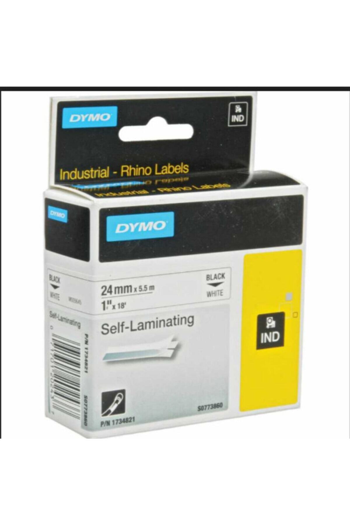Dymo Rhinopro Sabitpolyster Şerit 9mm X 5.5mt Beyaz