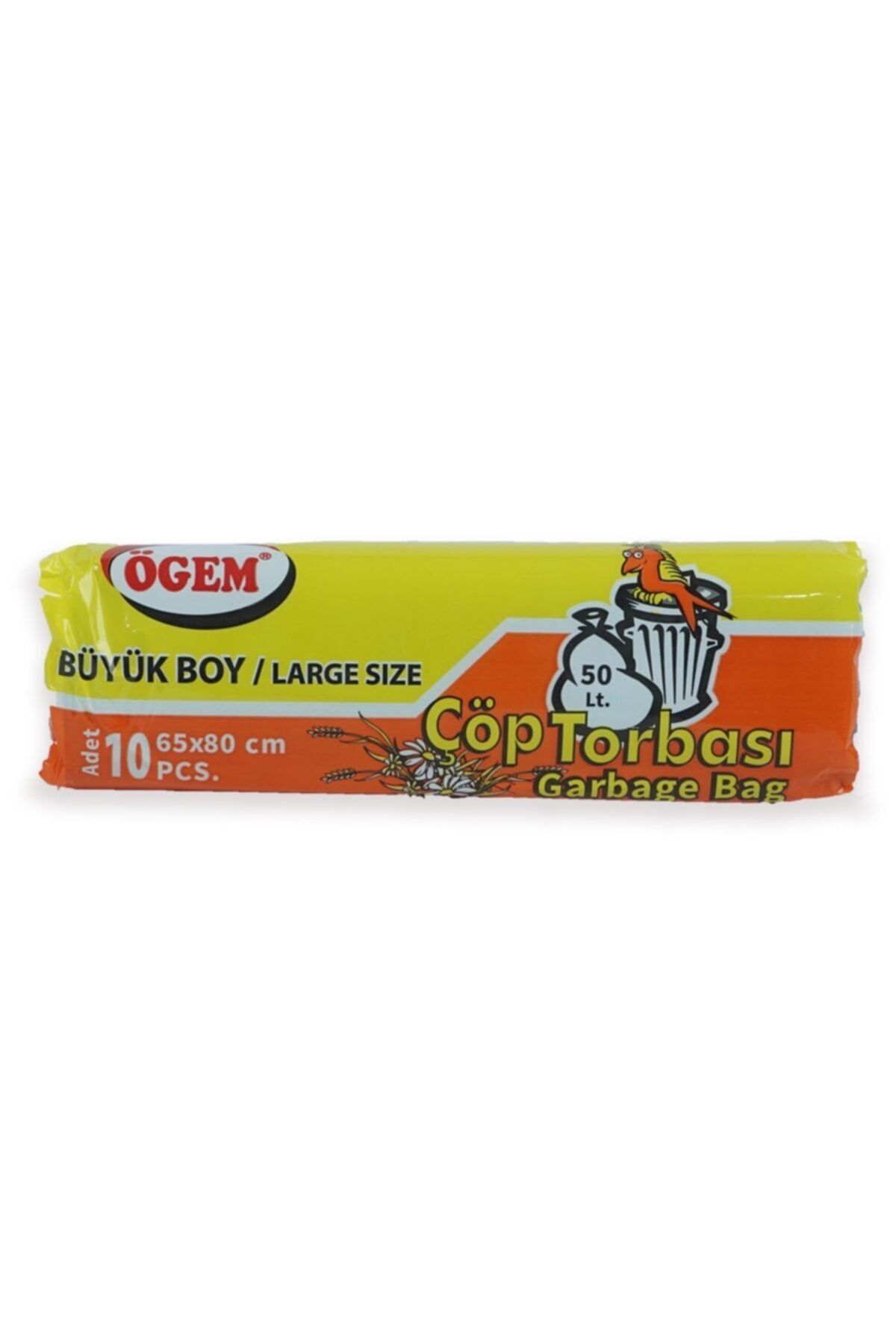 Ögem Çöp Poşeti Büyük Boy 65x80 cm 50 Adet