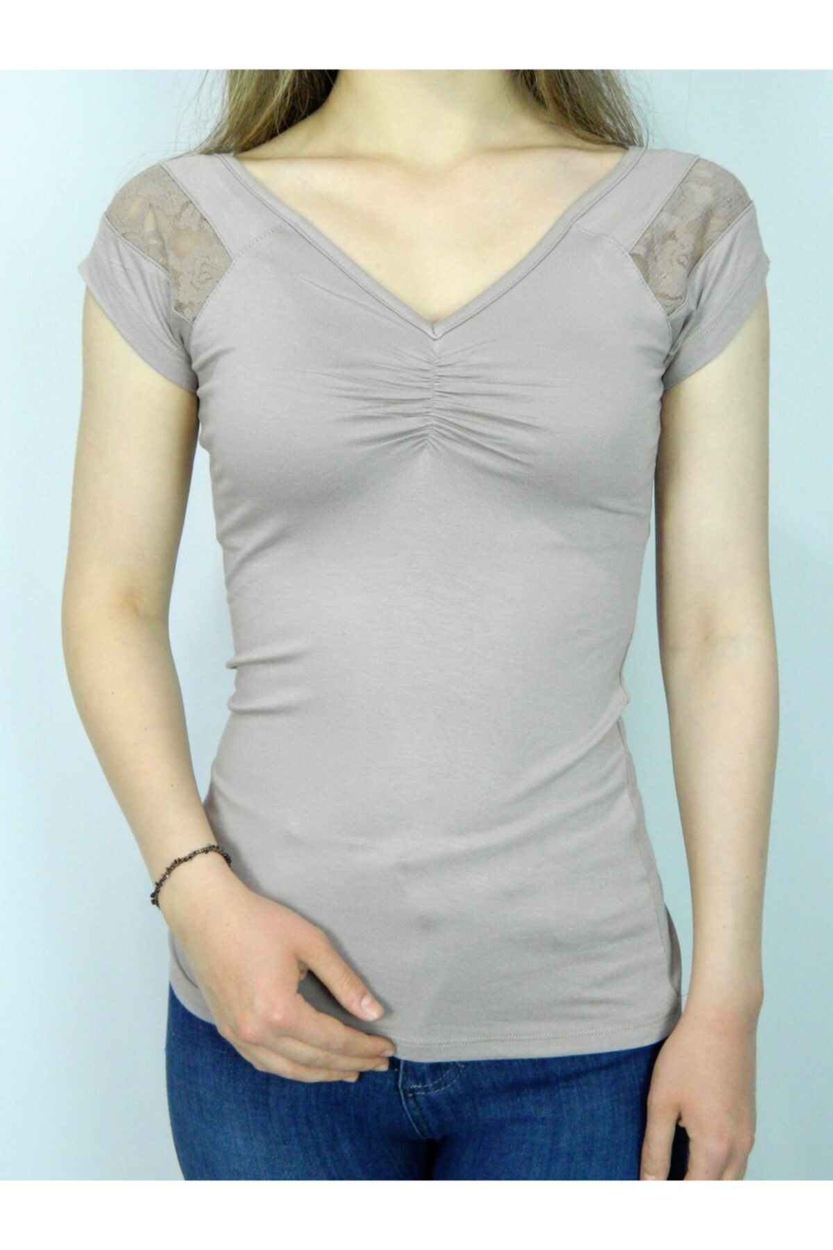 BRG JEANS Brg Türlü Wiscon Dantelli U Yaka Bady 36423