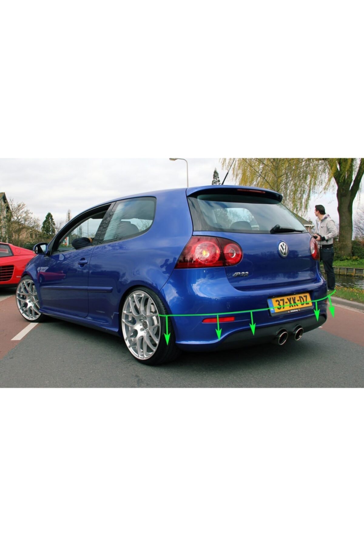 Niken Vw Golf 5 R32 Arka Tampon Alt Eki 2003 / 2009
