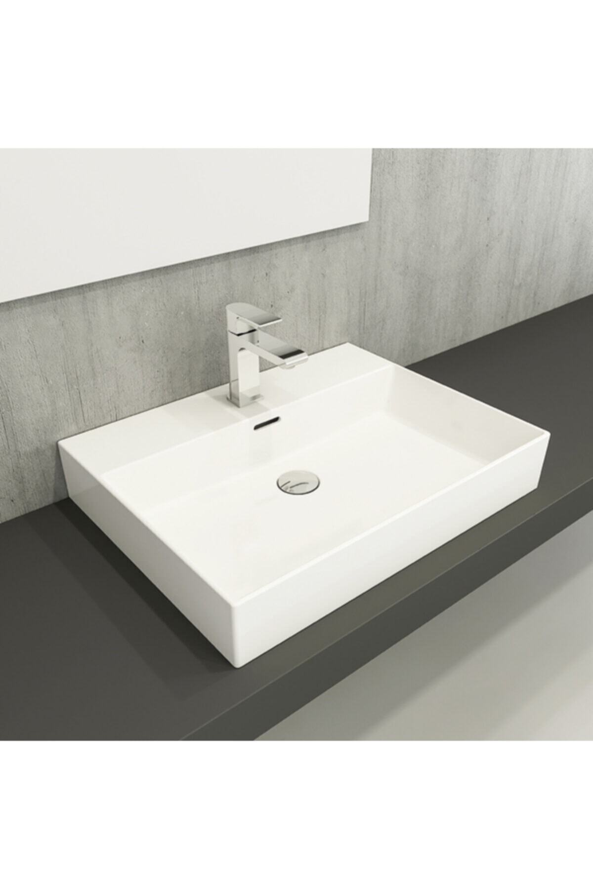 Hafele Freya Parlak Beyaz 60 Lavabo 605x465mm
