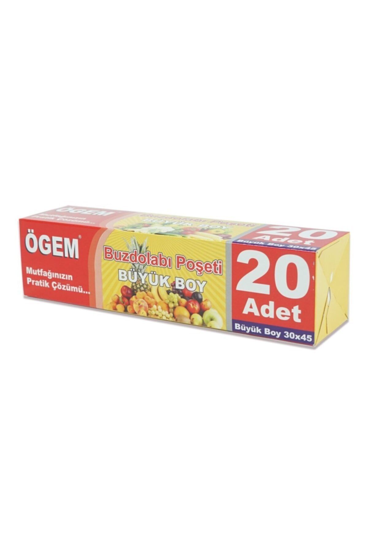 Ögem Büyük Boy Buzdolabı Poşeti 30x45 cm 10 Adet