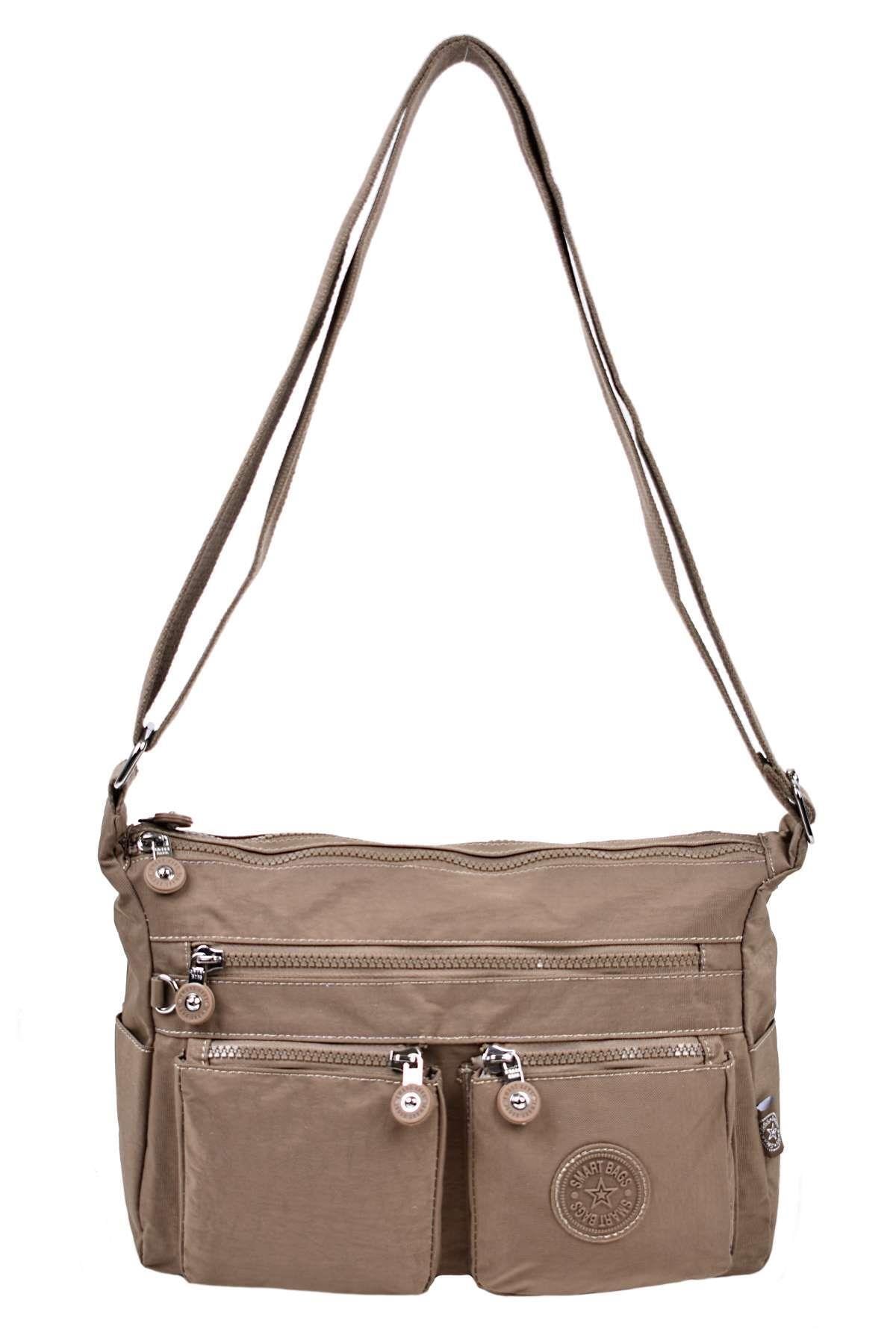 SMART BAGS Çapraz Çanta Açık Kahve 3065
