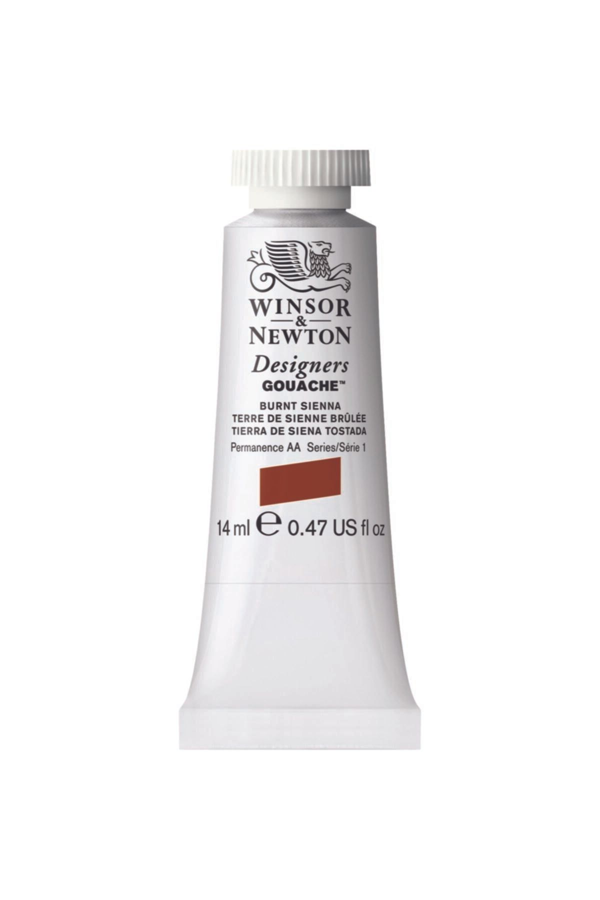 Winsor Newton Winsor & Newton Designers Guaj Boya 14ml Burnt Sienna 074 S.1
