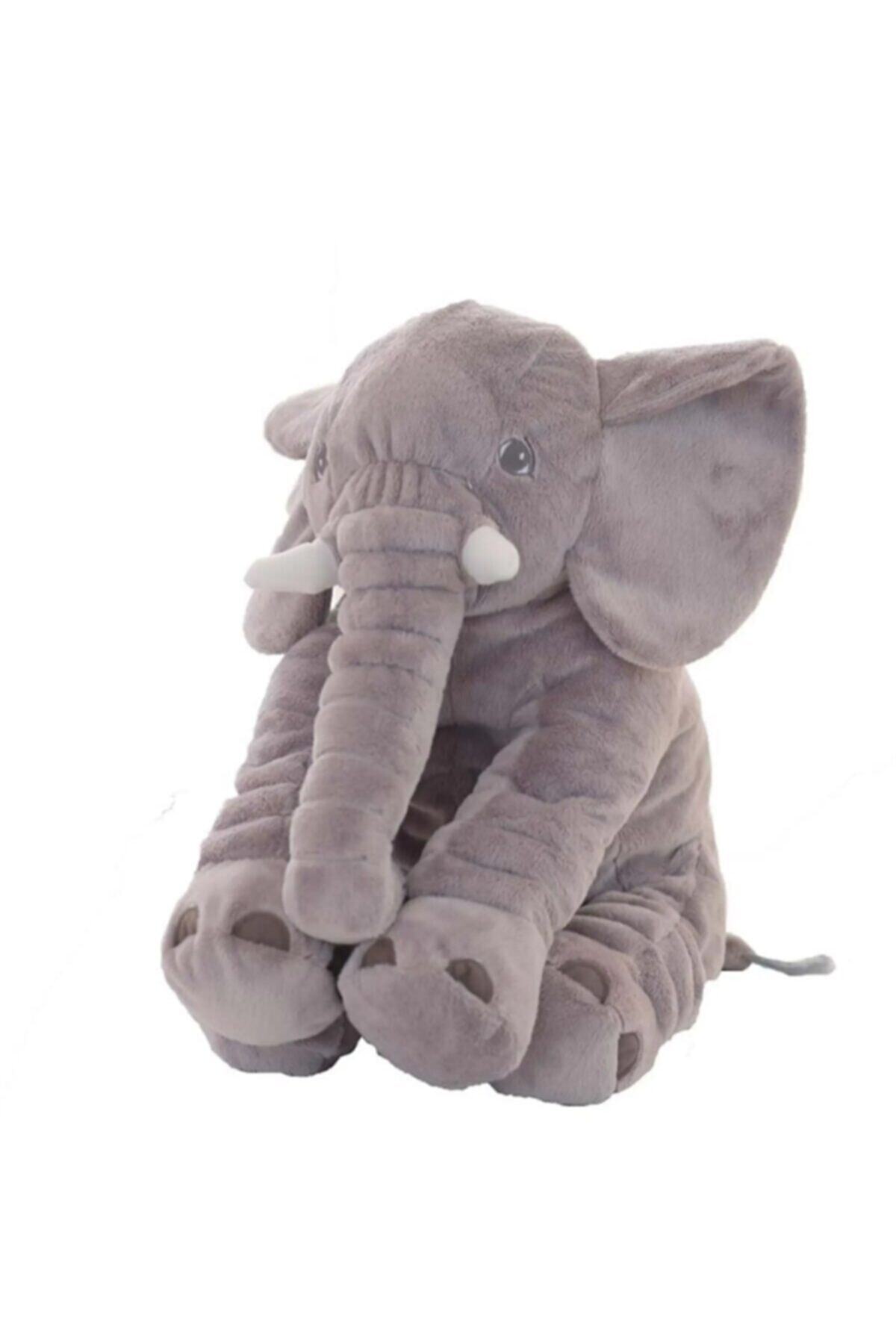 Sozzy Toys Uyku Arkadaşım Fil Gri Bebek Çocuk Oyuncak Peluş
