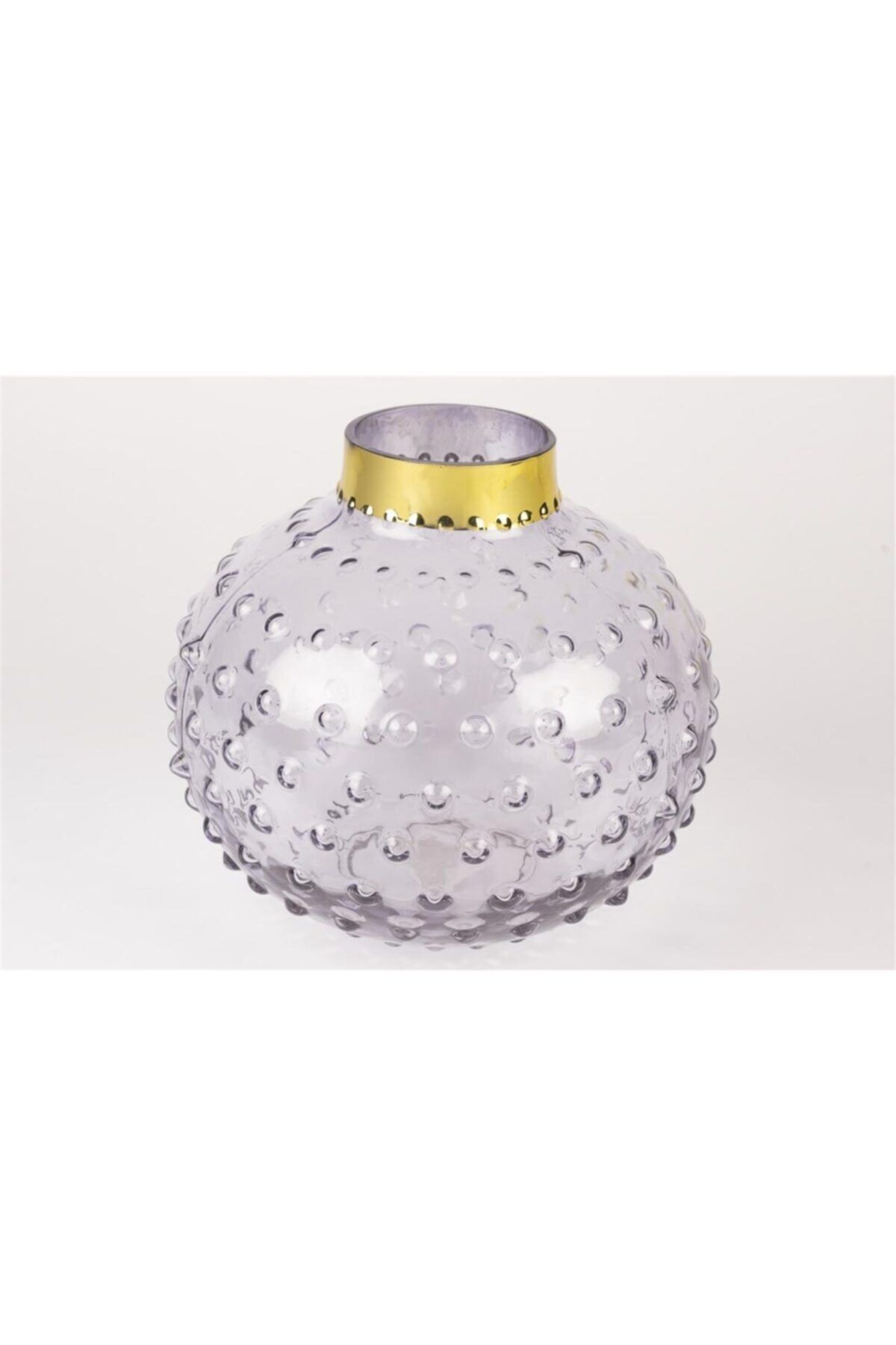 Mikasa Moor Mor Gold Yuvarlak Cam Vazo 20 cm