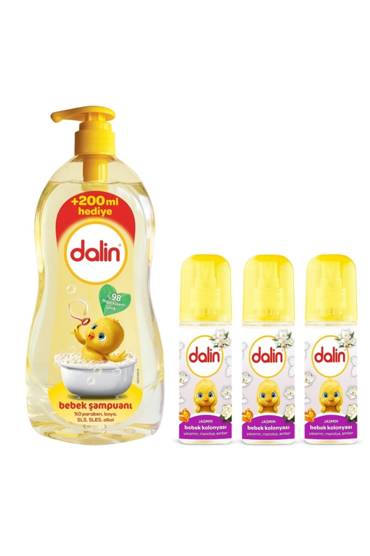 Dalin Sampuan Klasik 900 Ml Yaseminli Bebek Kolonyasi Trendyol