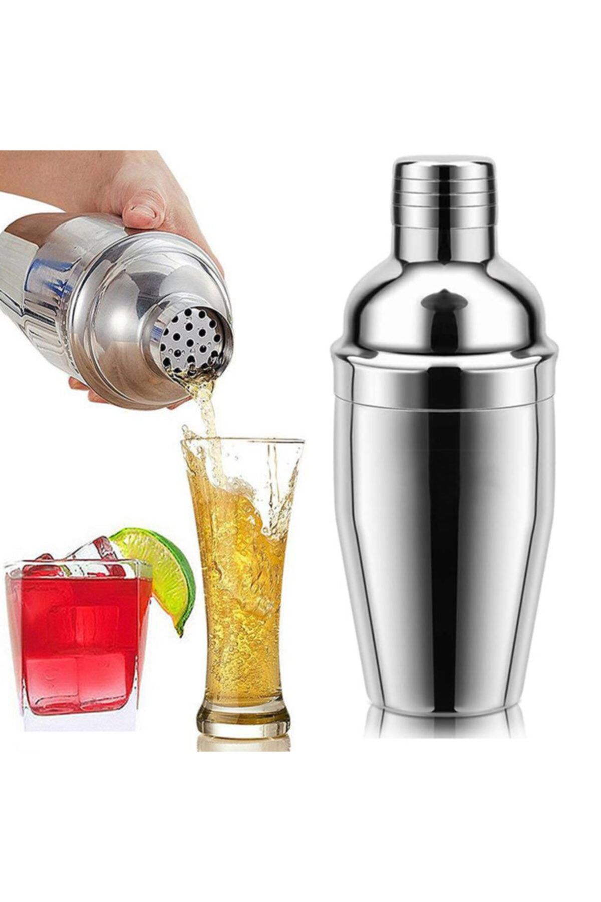 leva house celik kokteyl shaker biradli 350 cl fiyati yorumlari trendyol