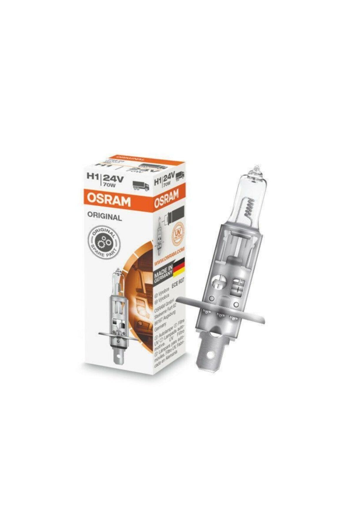 Osram 64155 Uvs Truckstar H1 Ampul 24 Volt 70 Watt 2 Adet