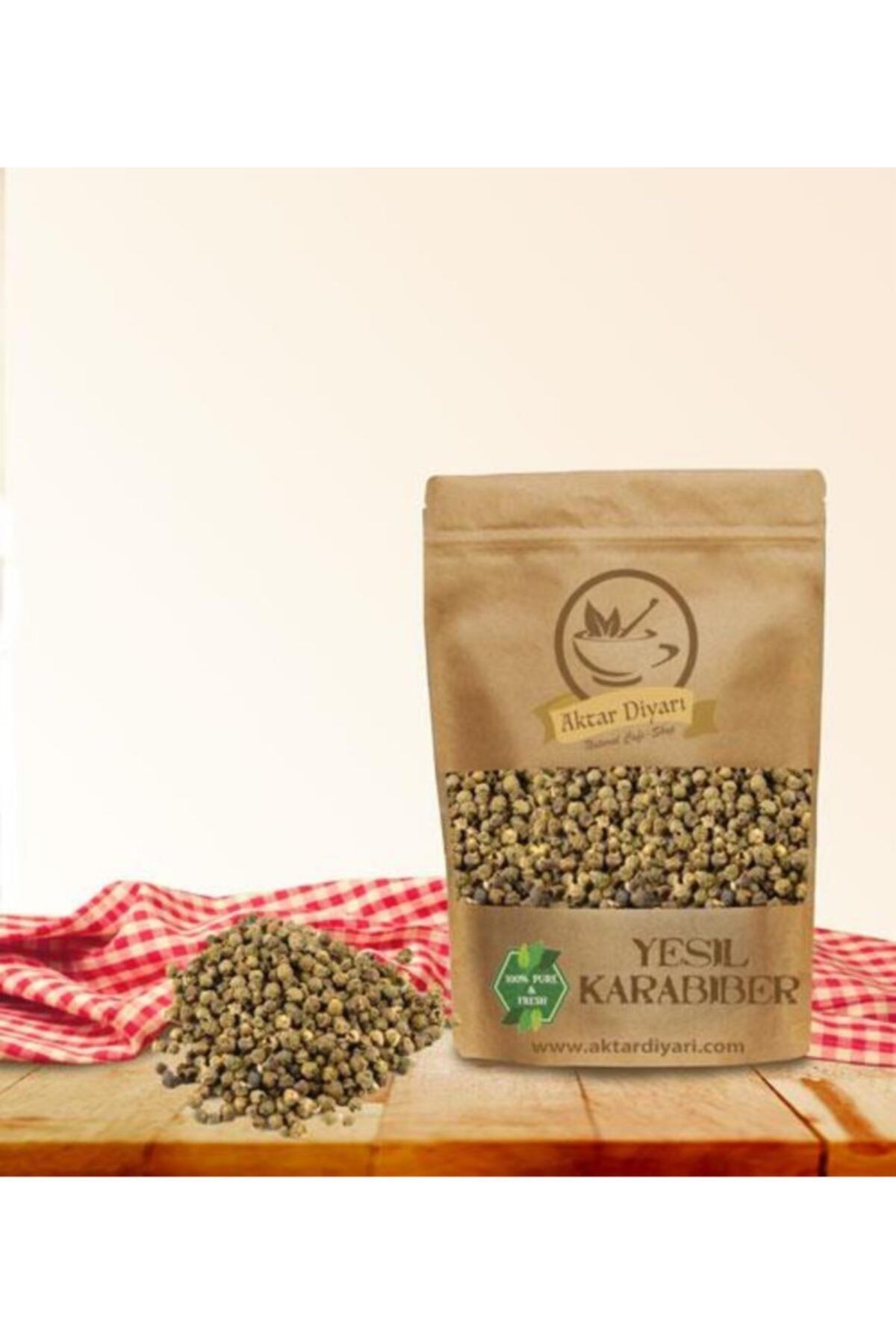 Aktar Diyarı Yeşil Karabiber 1 Ci Sınıf 250 Gr