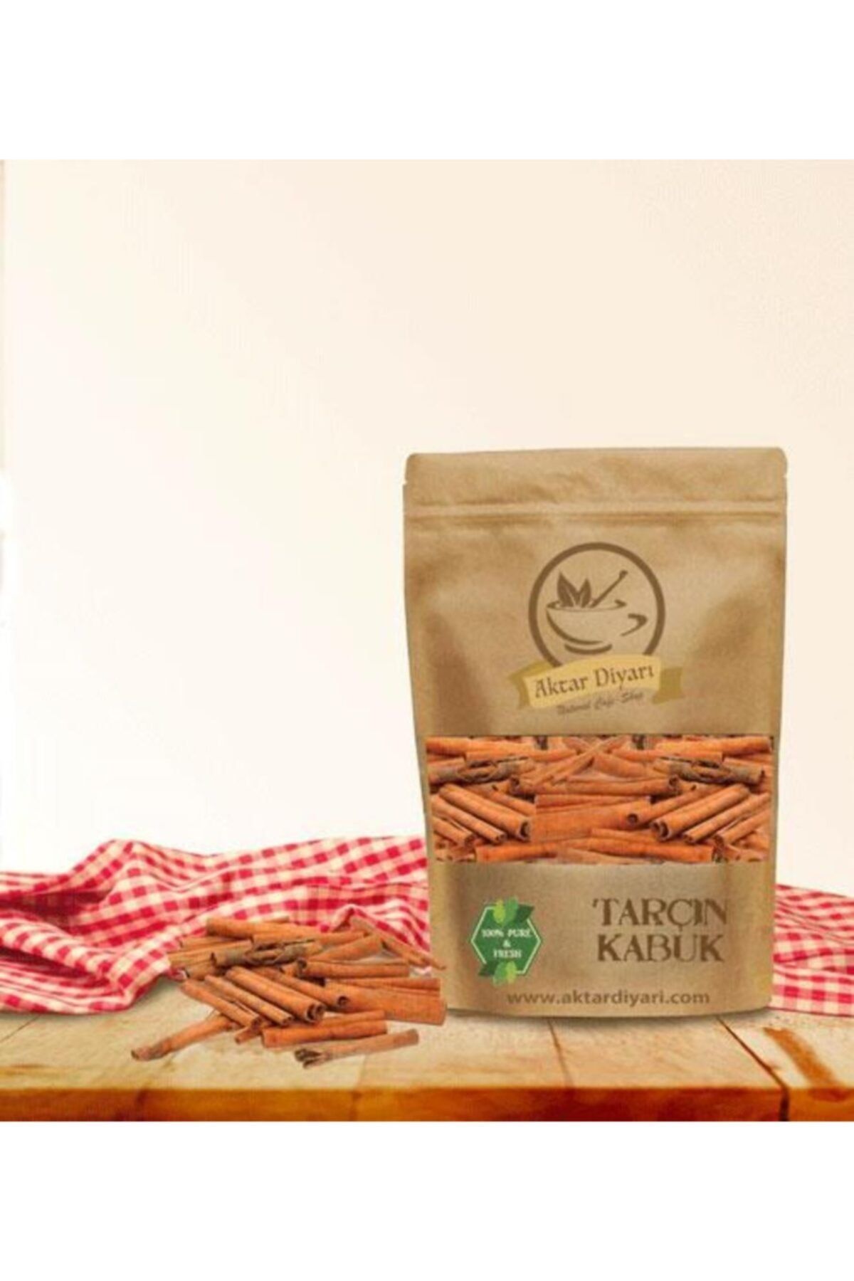 Aktar Diyarı Tarçın Kabuk 100 Gr (.1.ci Kalite 7,8 Cm)