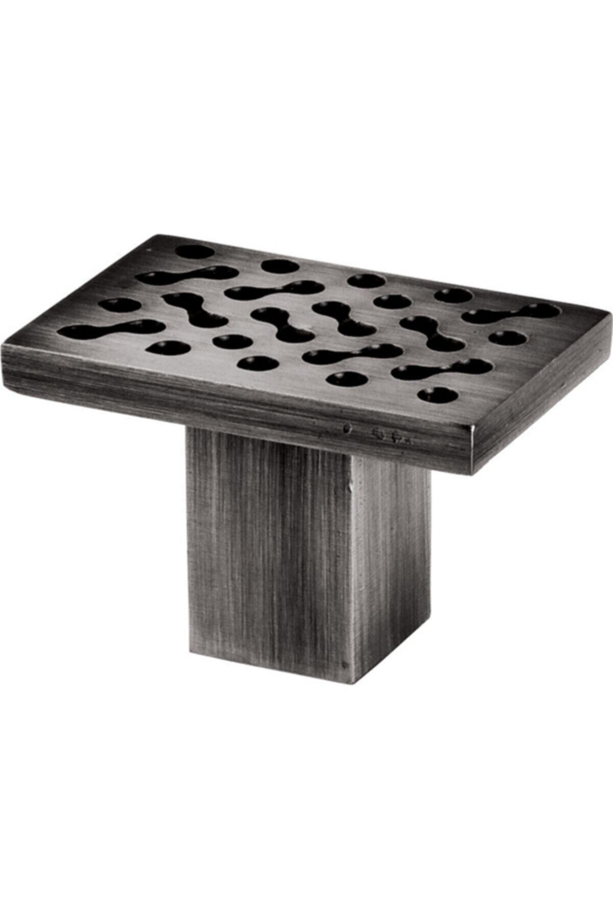 Hafele Cam Kapı Kulp Köşeli P.çelik Mat 70x45mm
