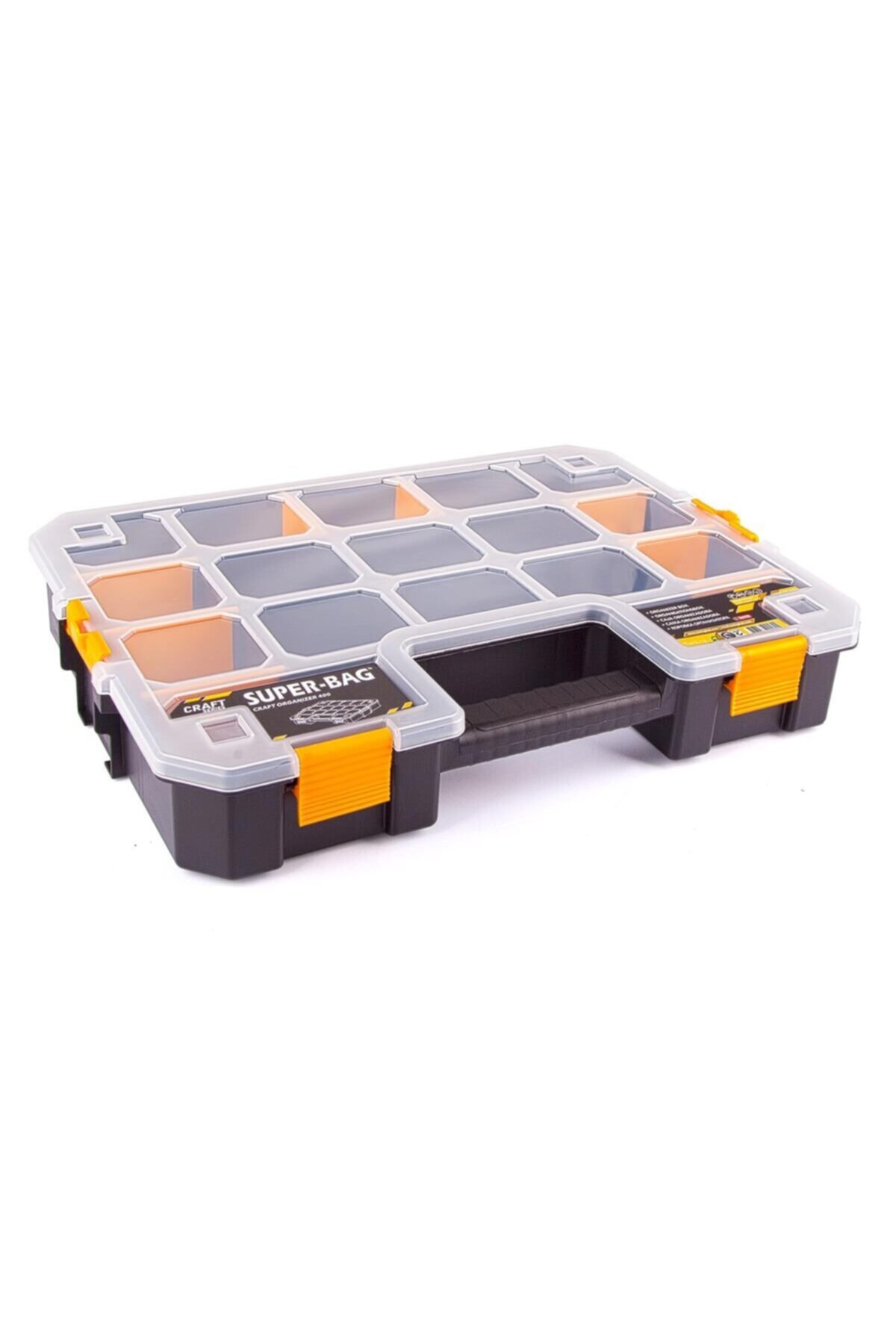 ASRIN Süper Bag Craft-400 Organizer Balıkçı Malzeme Kutusu