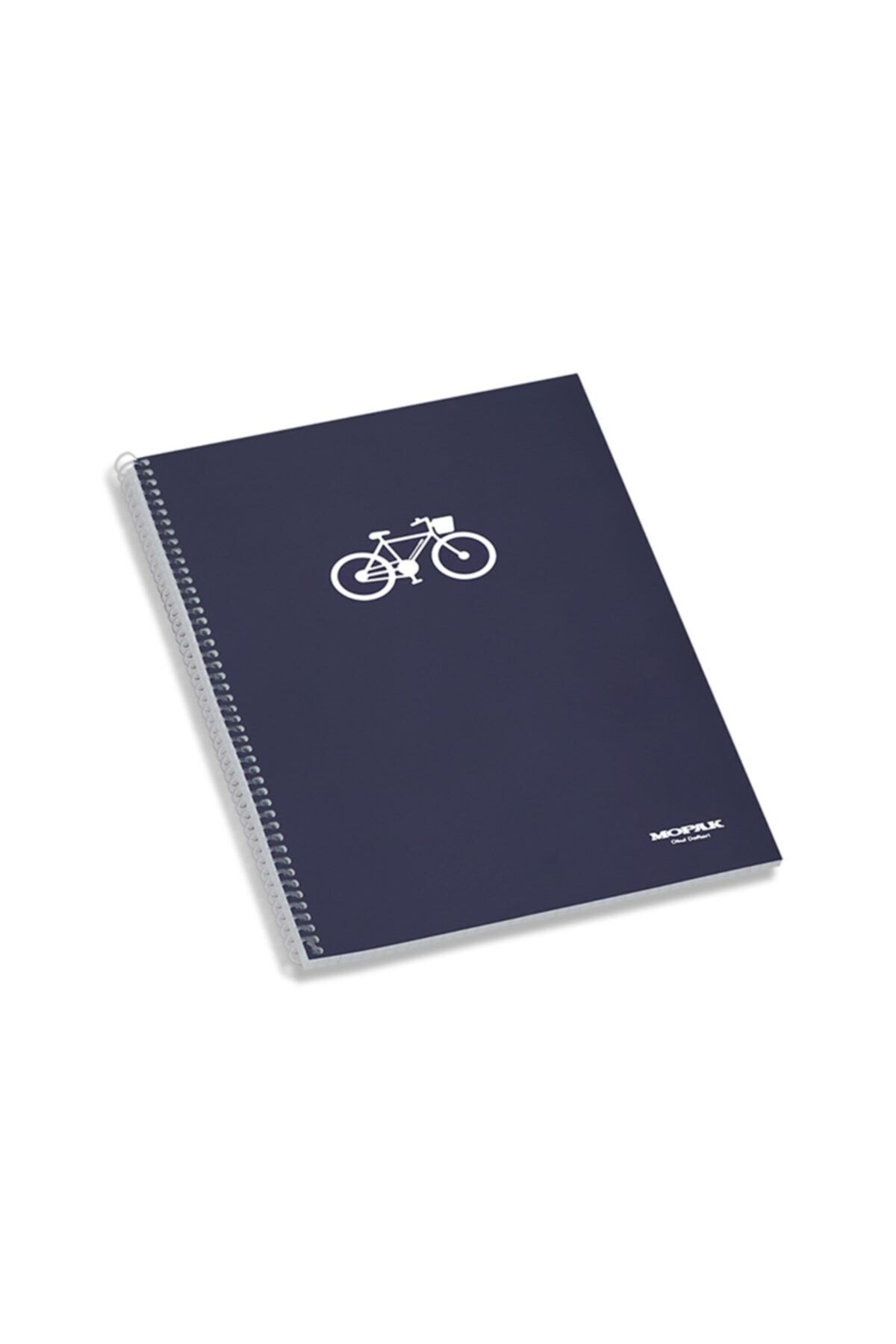 Mopak A4 Tam Boy Çizgili 120 Yaprak Spiralli(telli) Karton Kapak Defter